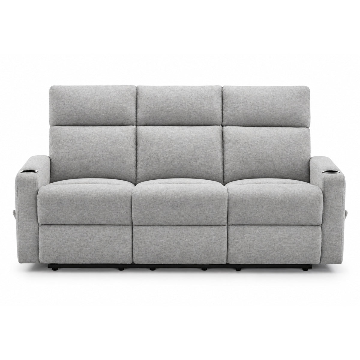 Théo - Sofa Inclinable - Gris Pâle
