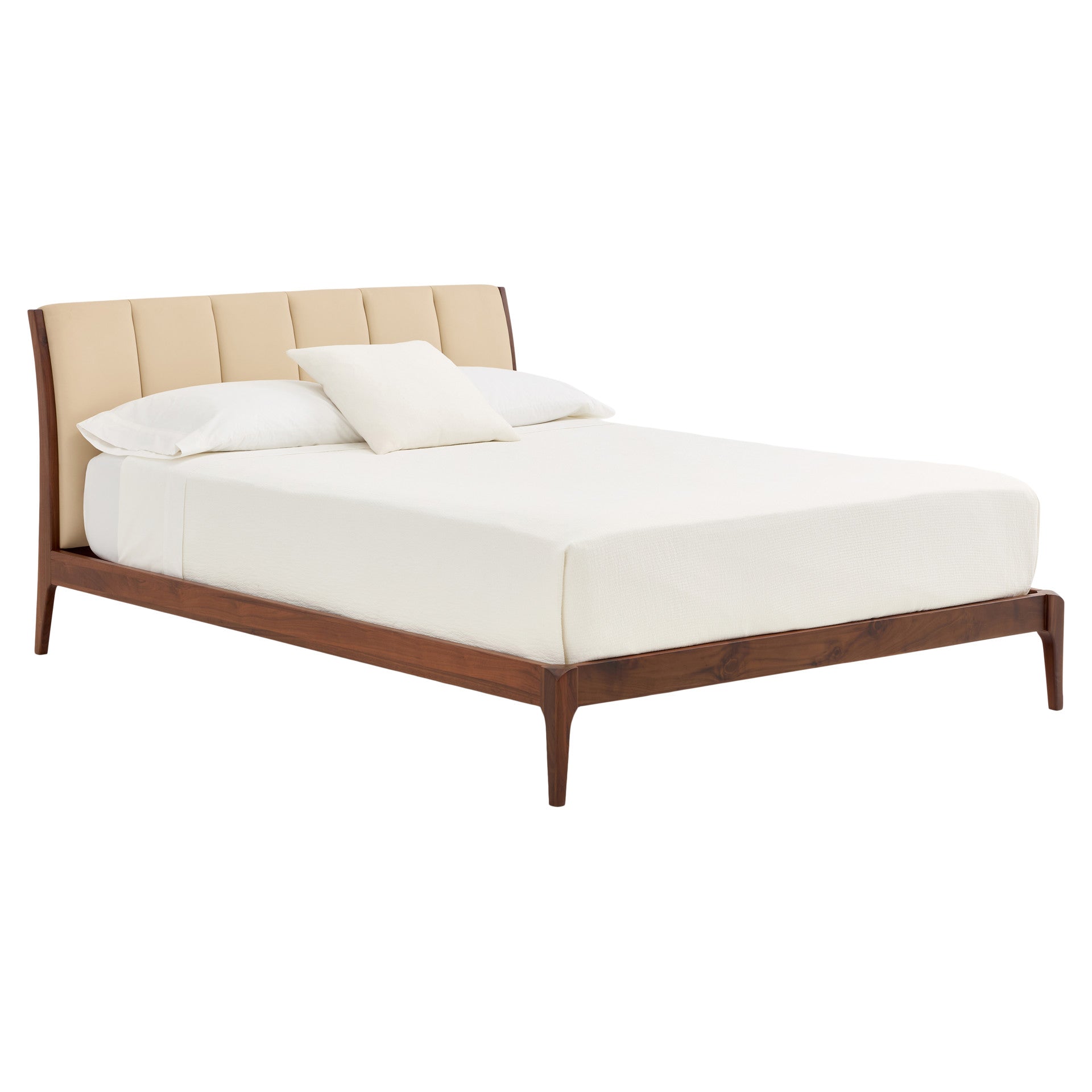 Napoli - Queen Bed - Walnut