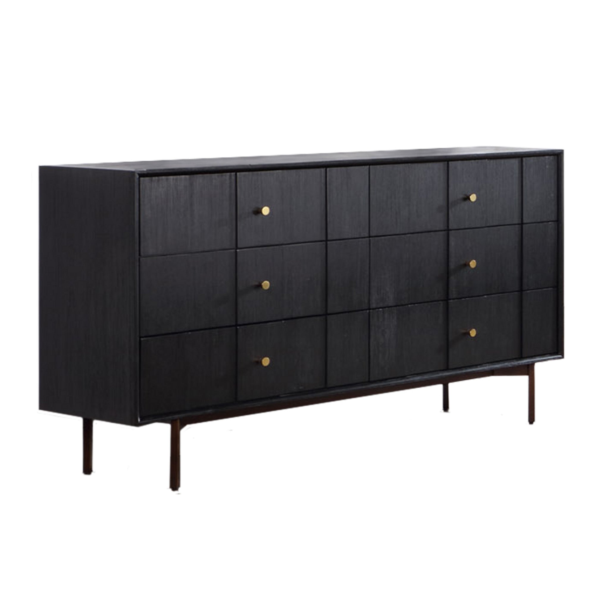 Marco - 6 Drawer Dresser - Black