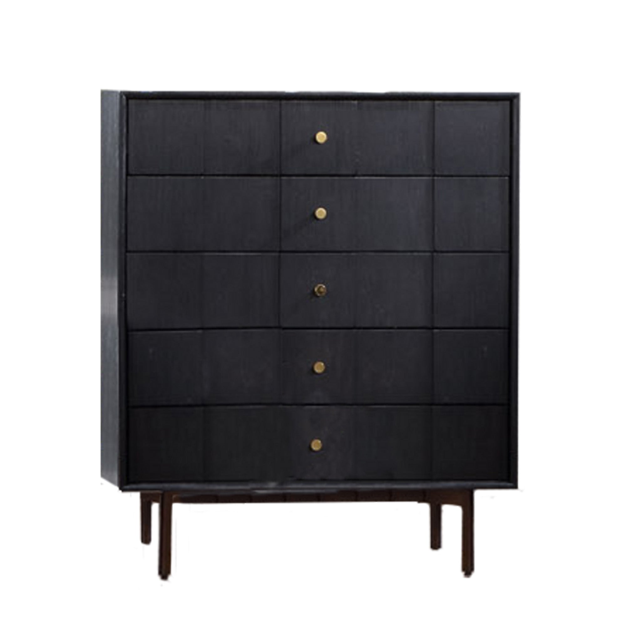 Marco - 5 Drawer Chest - Black