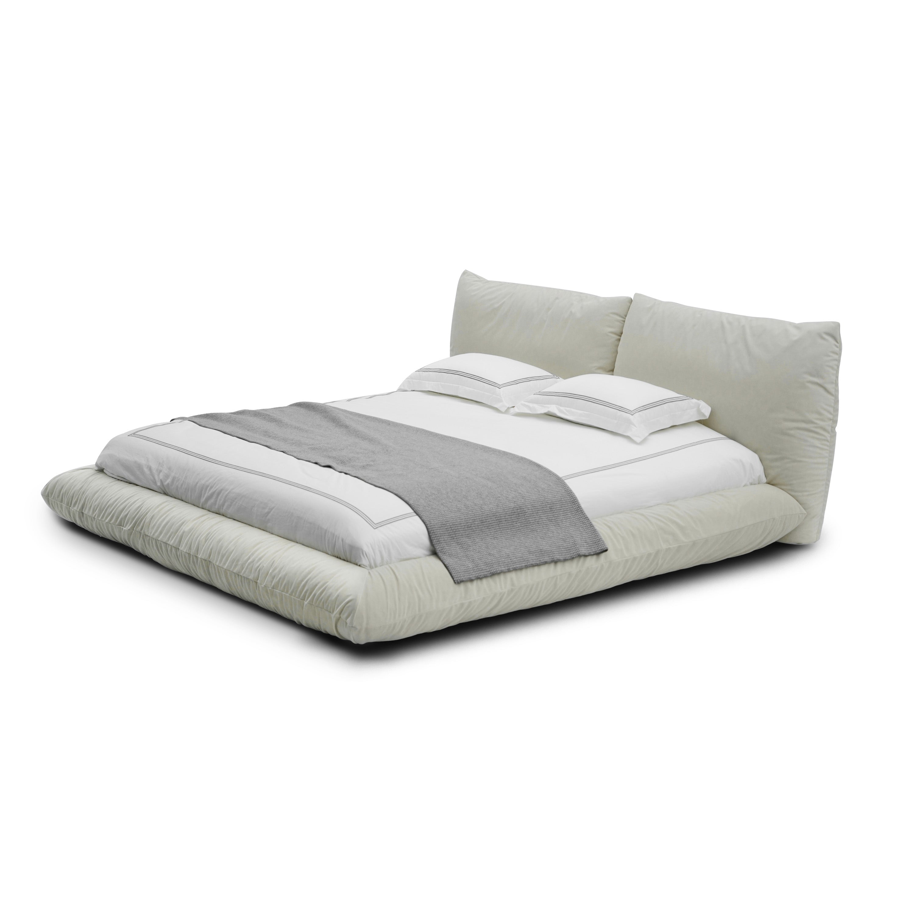 Shirly - Lit King - Tissu Beige