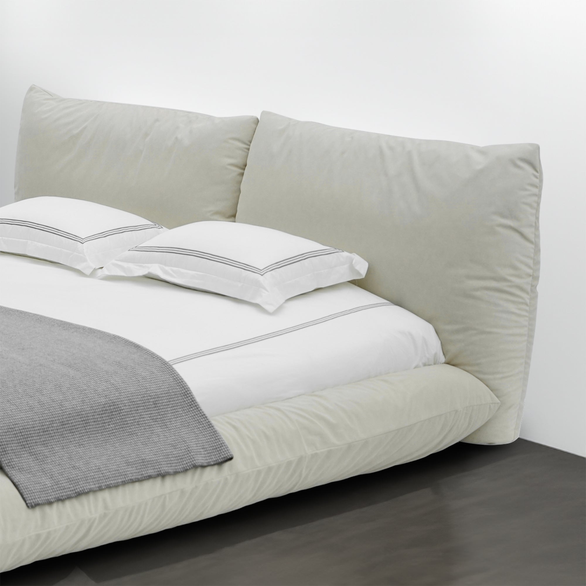 Shirly - Lit King - Tissu Beige