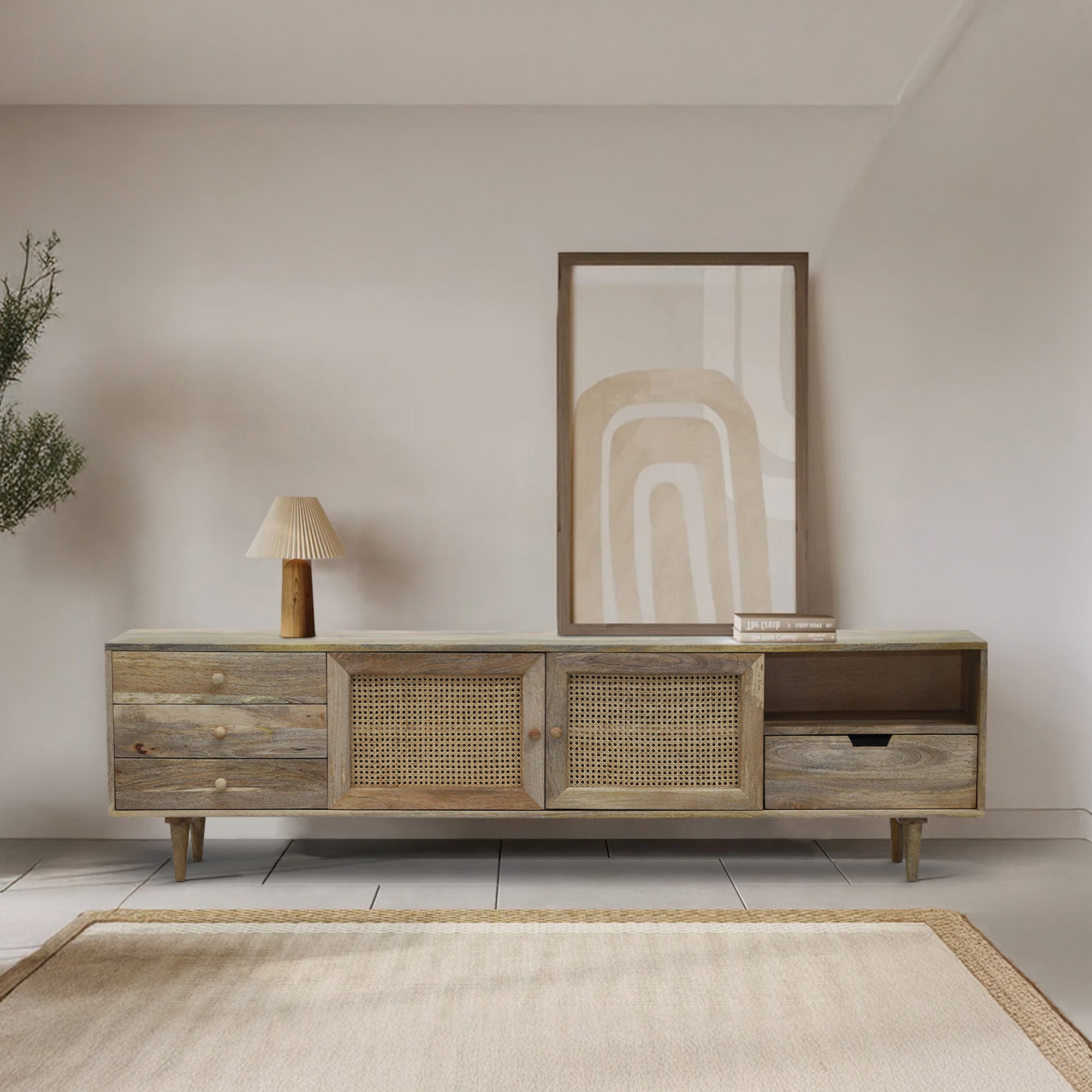 Sora - TV Stand - Solid Wood - 78"