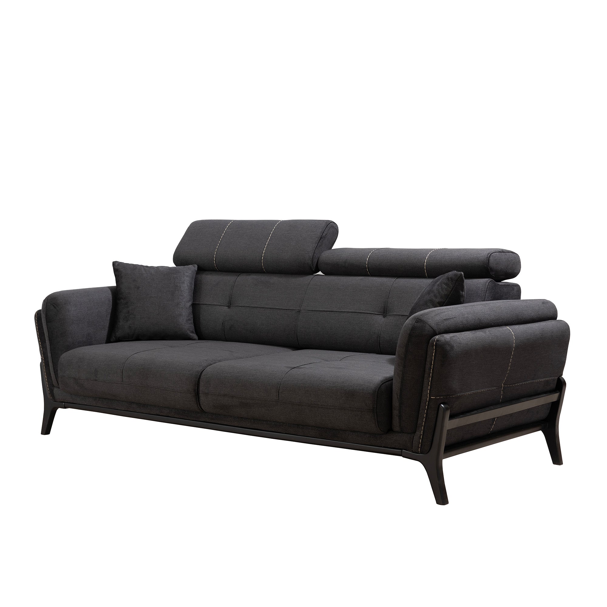 Relax - 3 Seater Sofa - Anthracite Fabric
