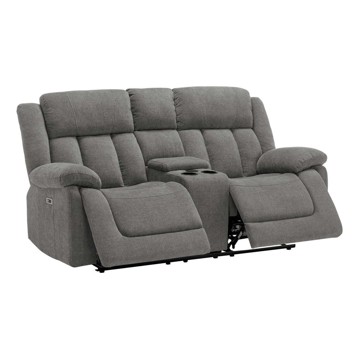 Mason - Causeuse Inclinable Électrique - Gris