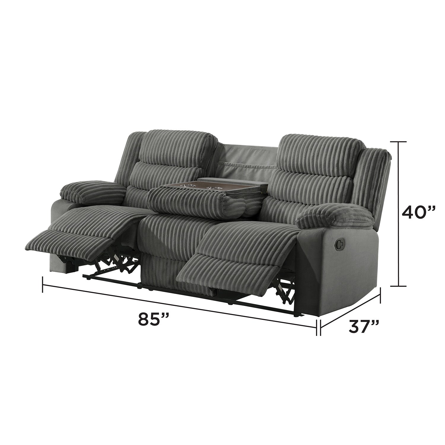 Bellanca - Sofa Inclinable - Gris