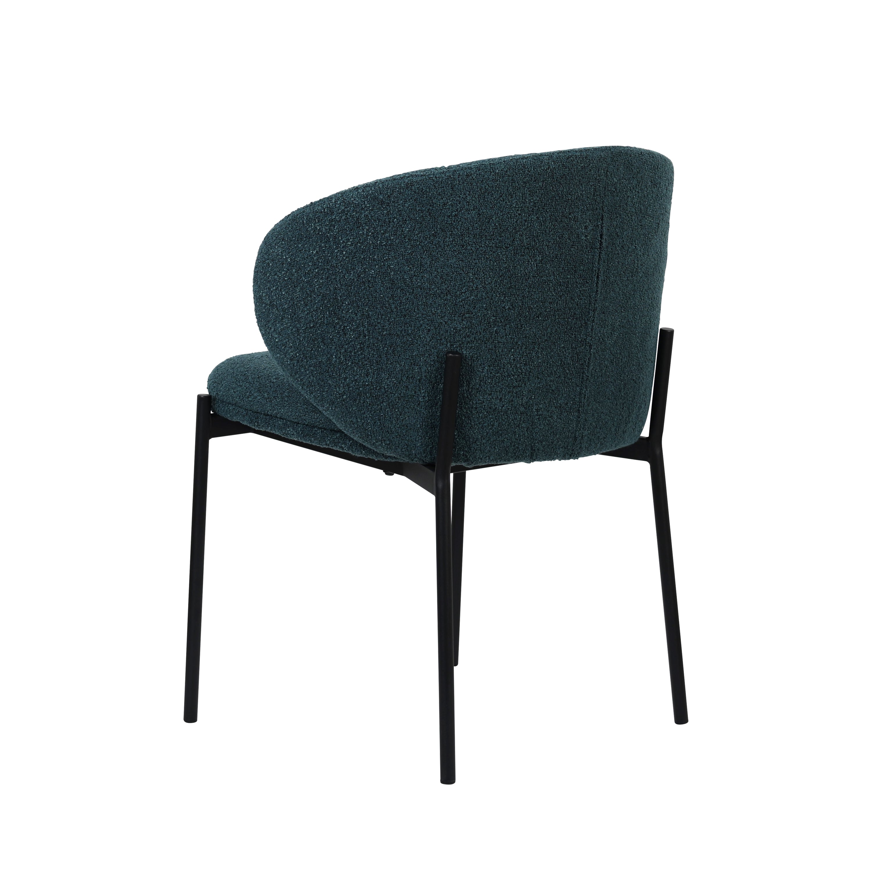 Enzo - Dining Chair - Blue Fabric