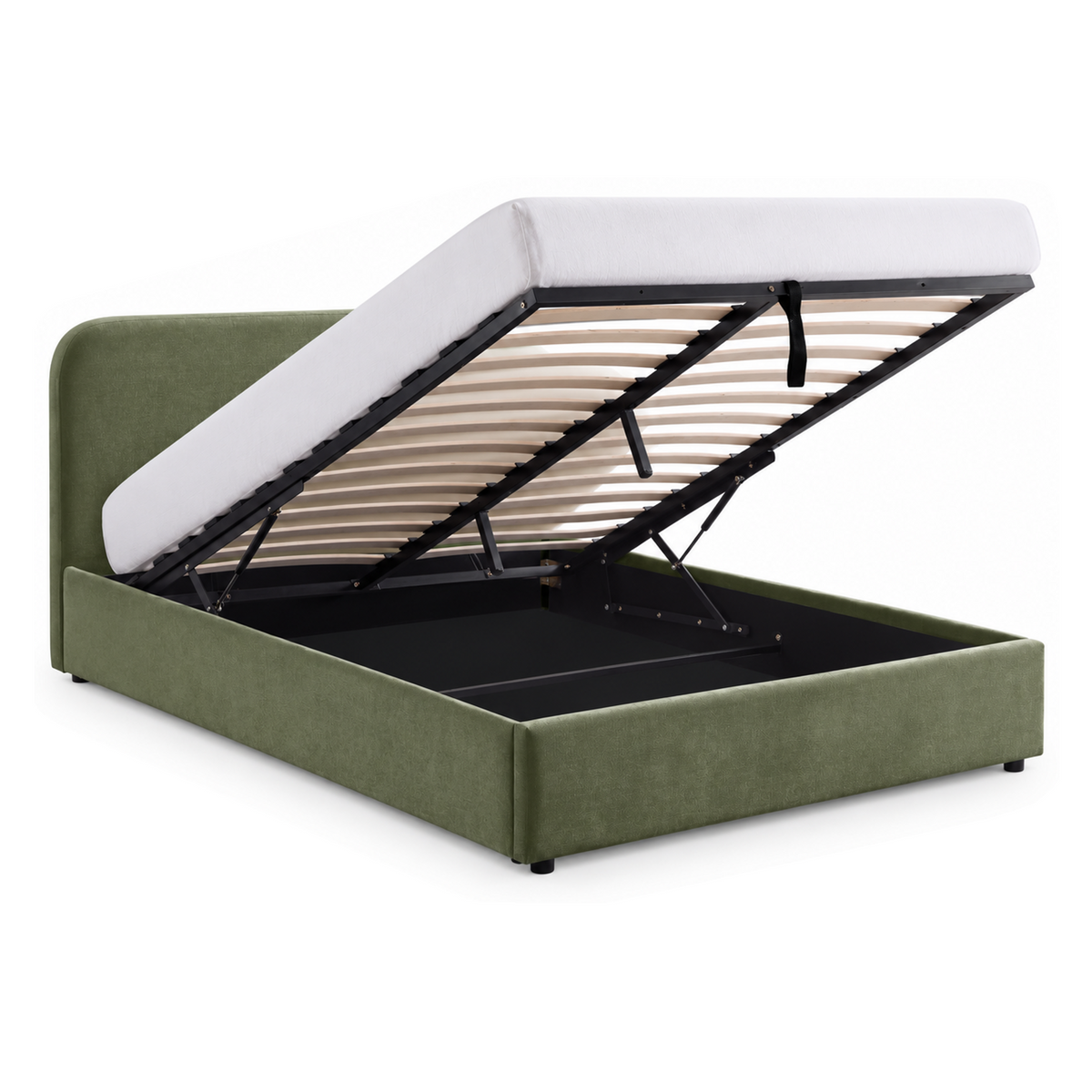 Jenson - Full Storage Bed - Olive Green