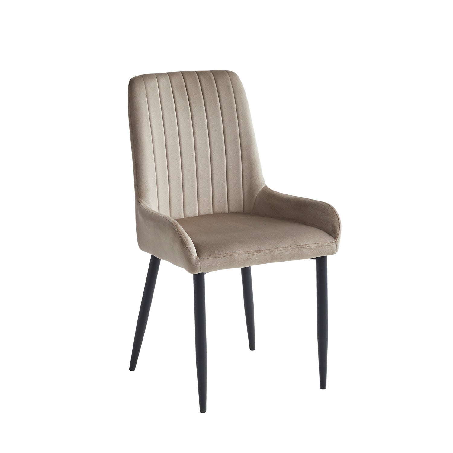 Orla - Dining Chair - Beige Velvet