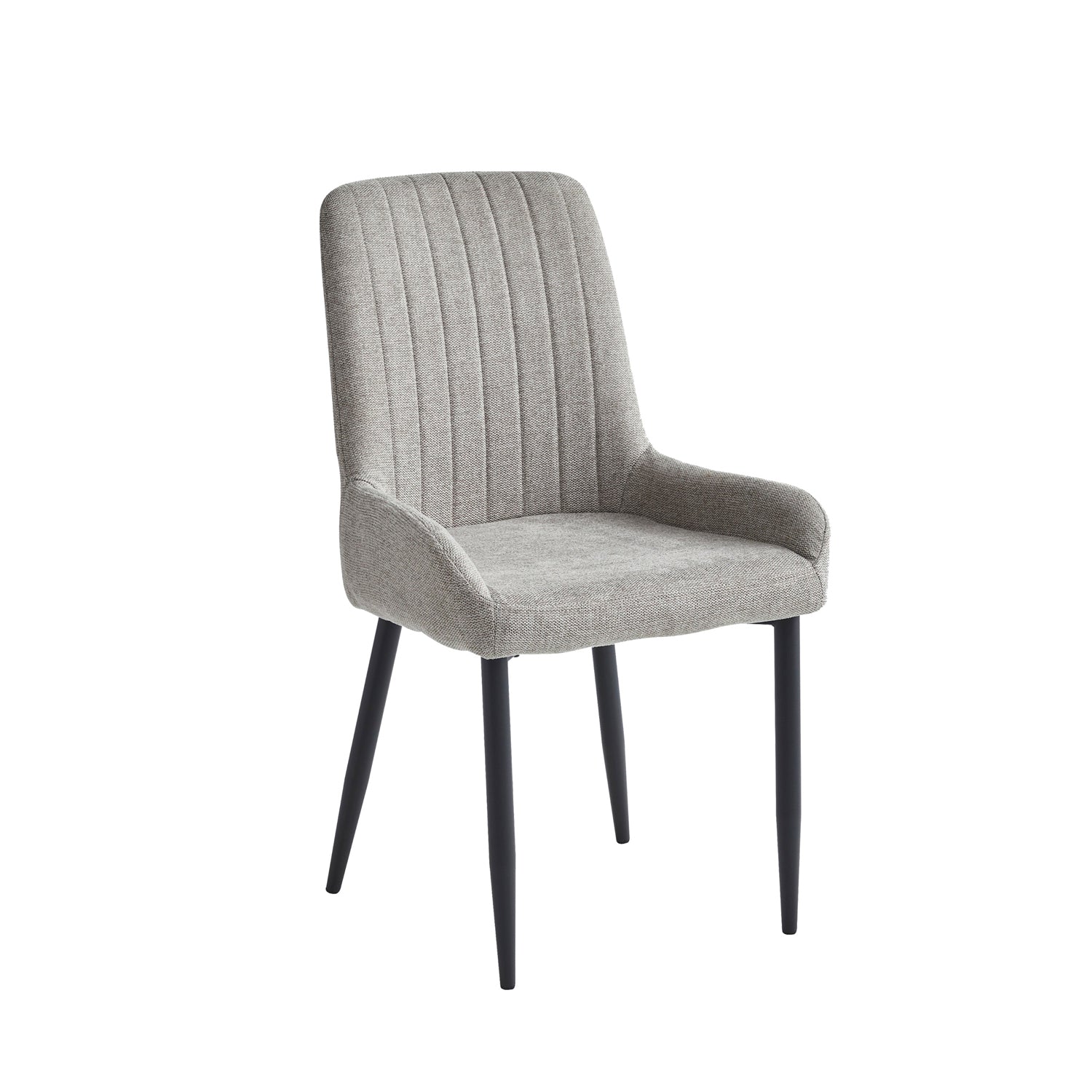 Orla - Dining Chair - Grey Fabric