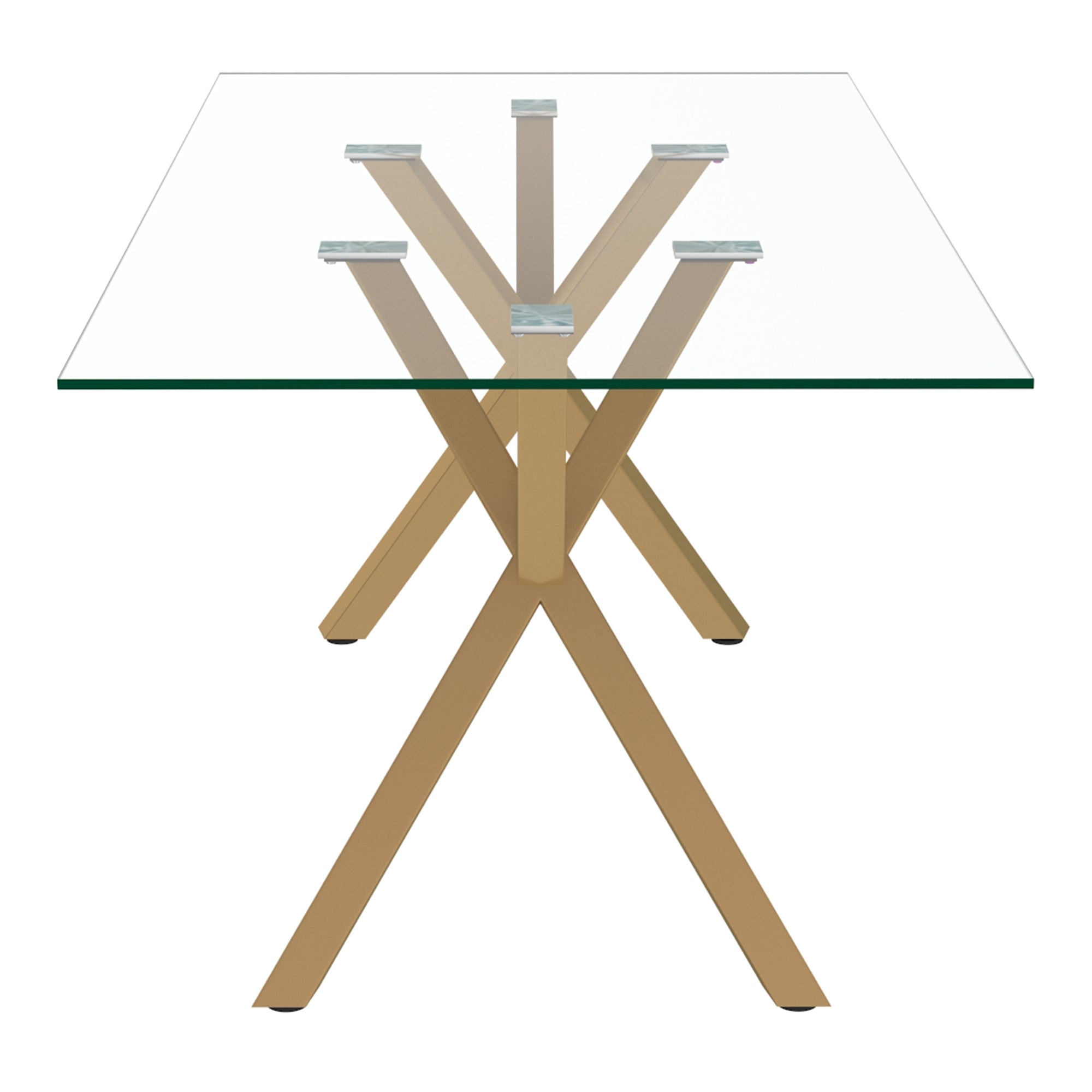 Stark - Dining Table - Gold