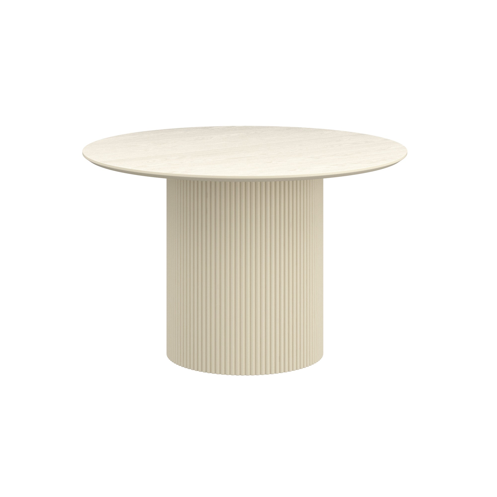 Tovas - Round Dining Table - Ivory