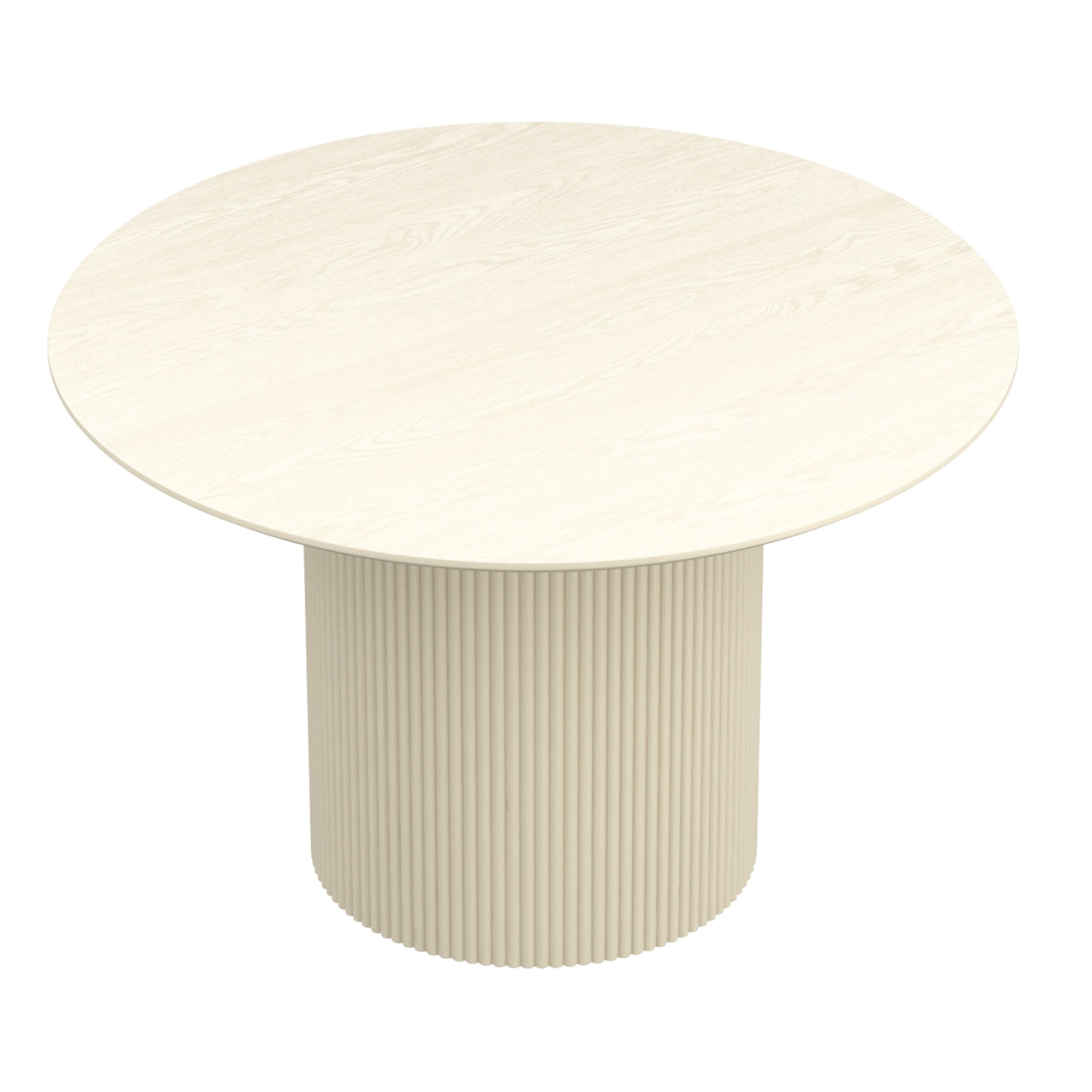 Tovas - Round Dining Table - Ivory