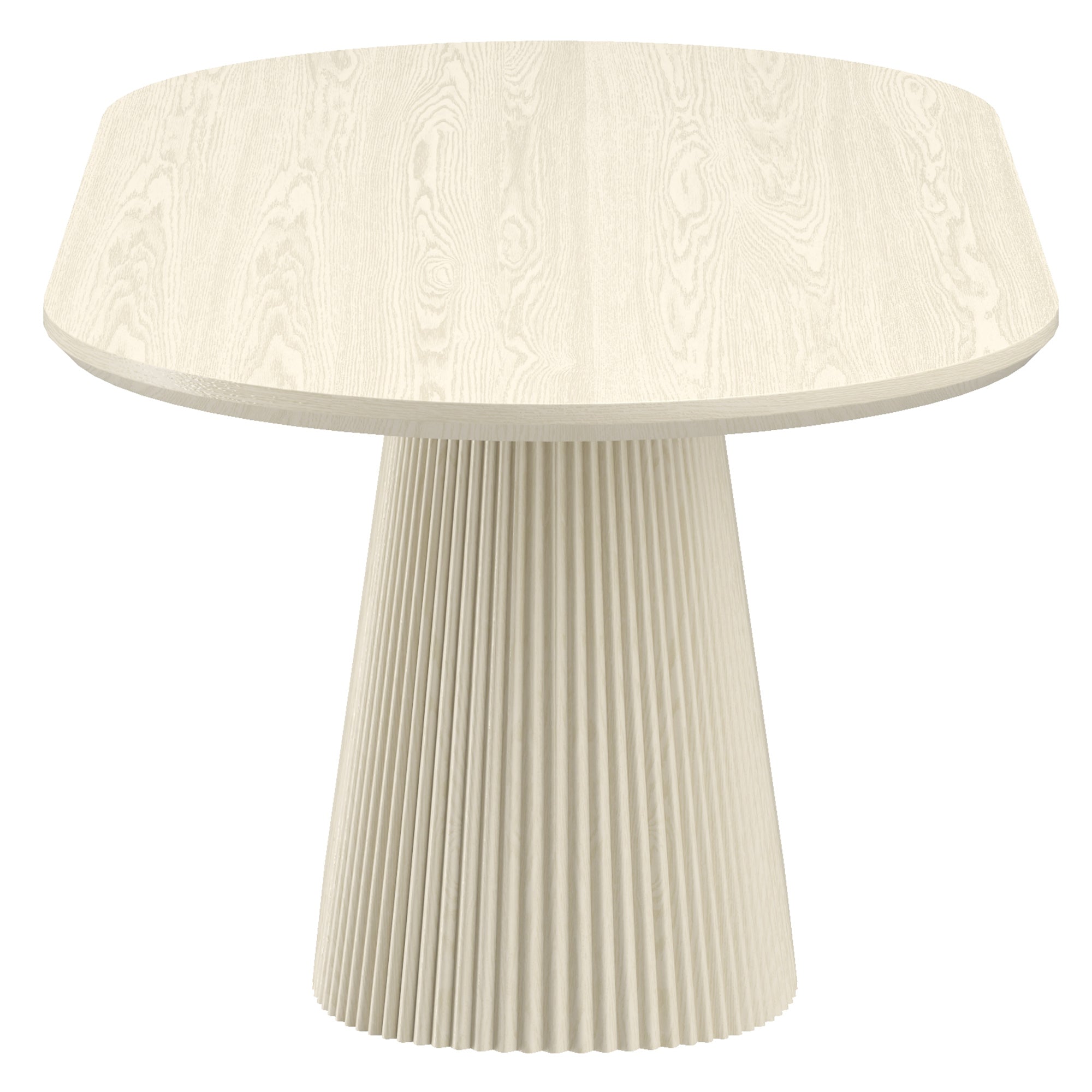 Tovas - Oval Dining Table - Ivory