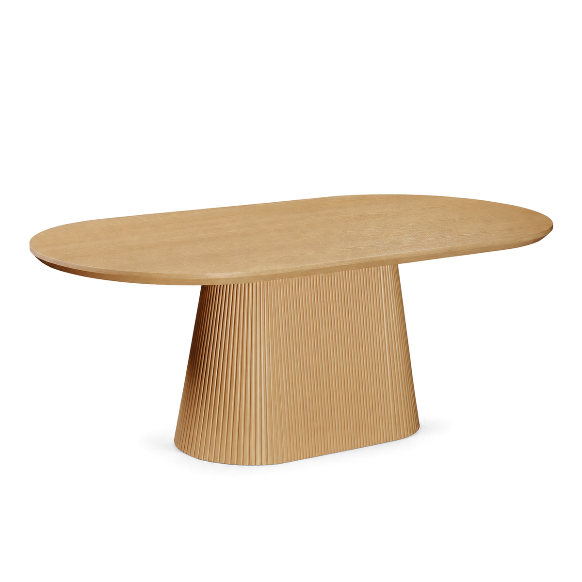 Tovas - Oval Dining Table - Natural