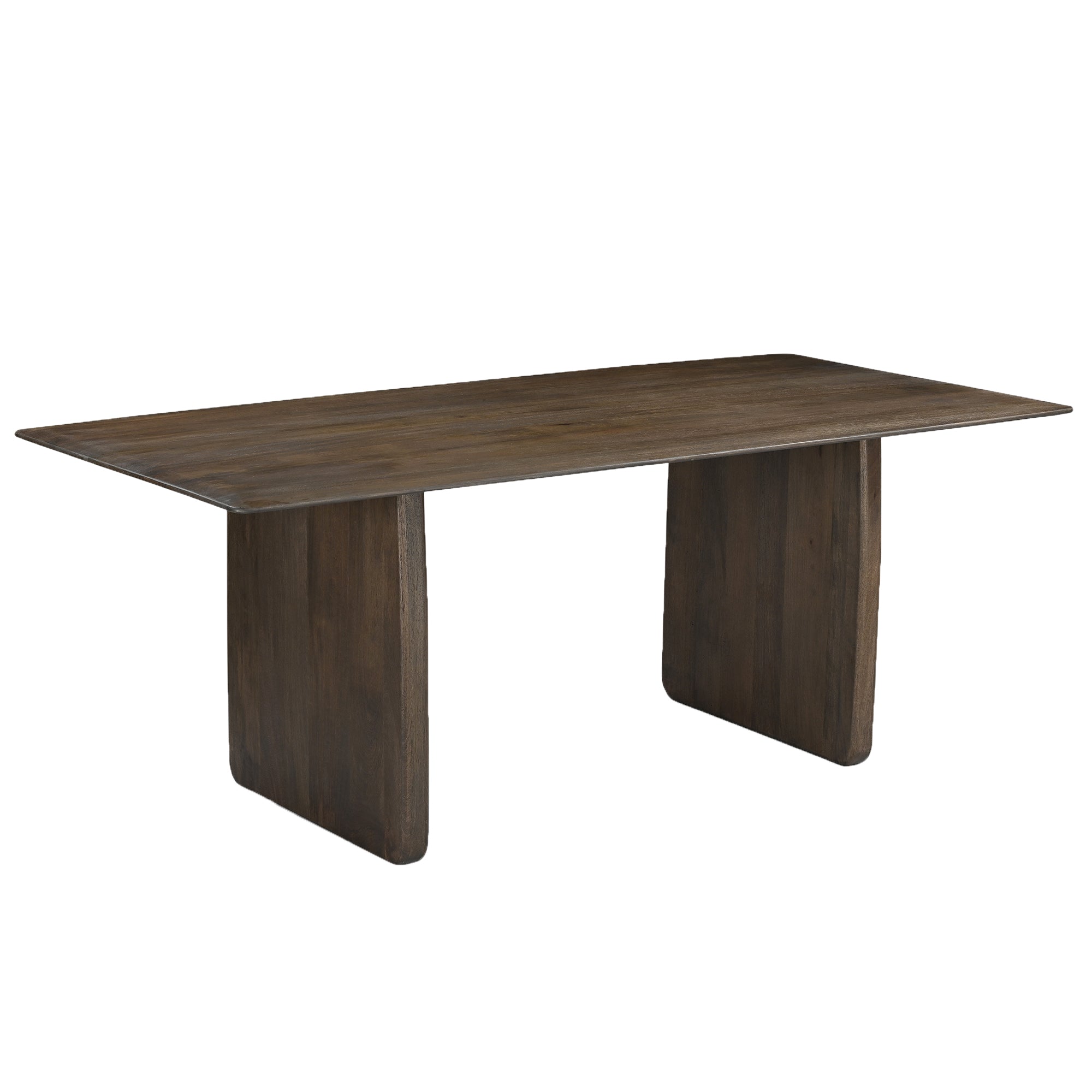 Bazul - Table à Manger - Bois Massif Moka
