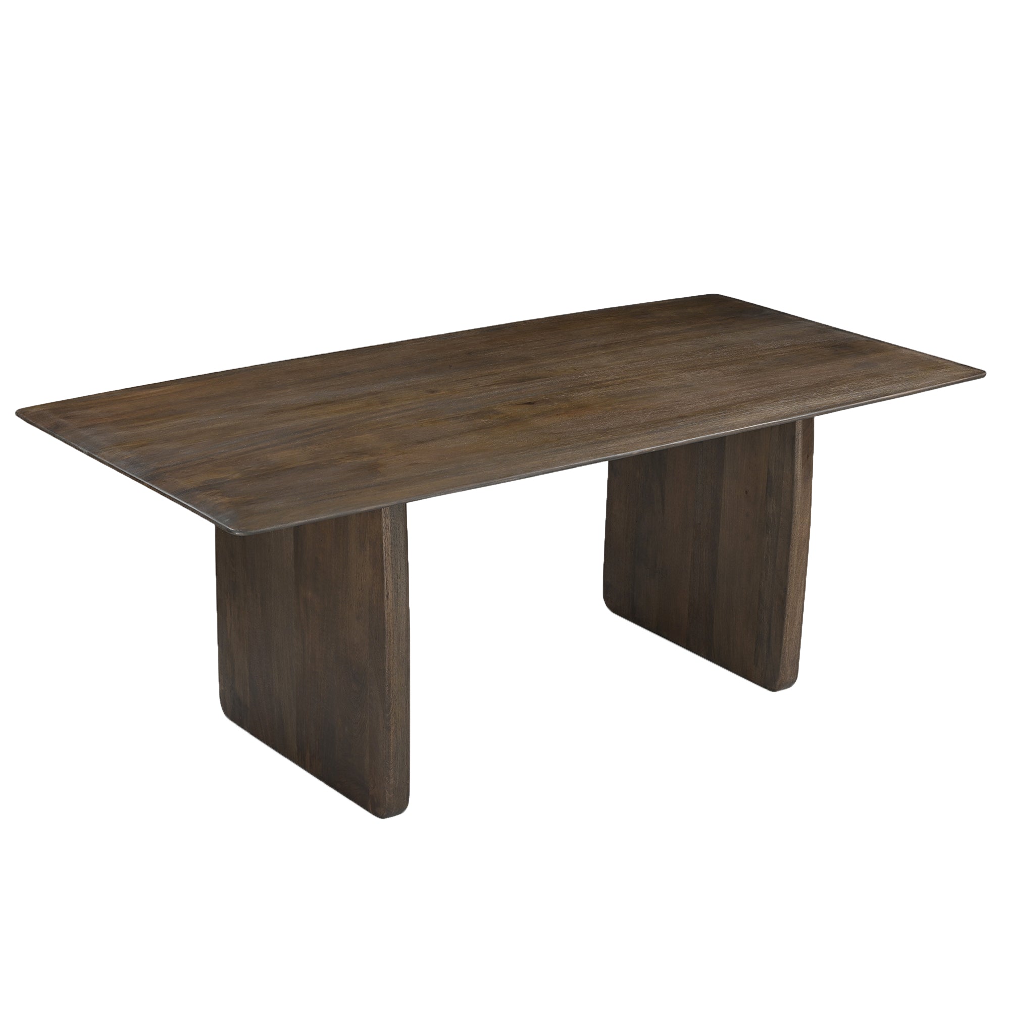Bazul - Table à Manger - Bois Massif Moka
