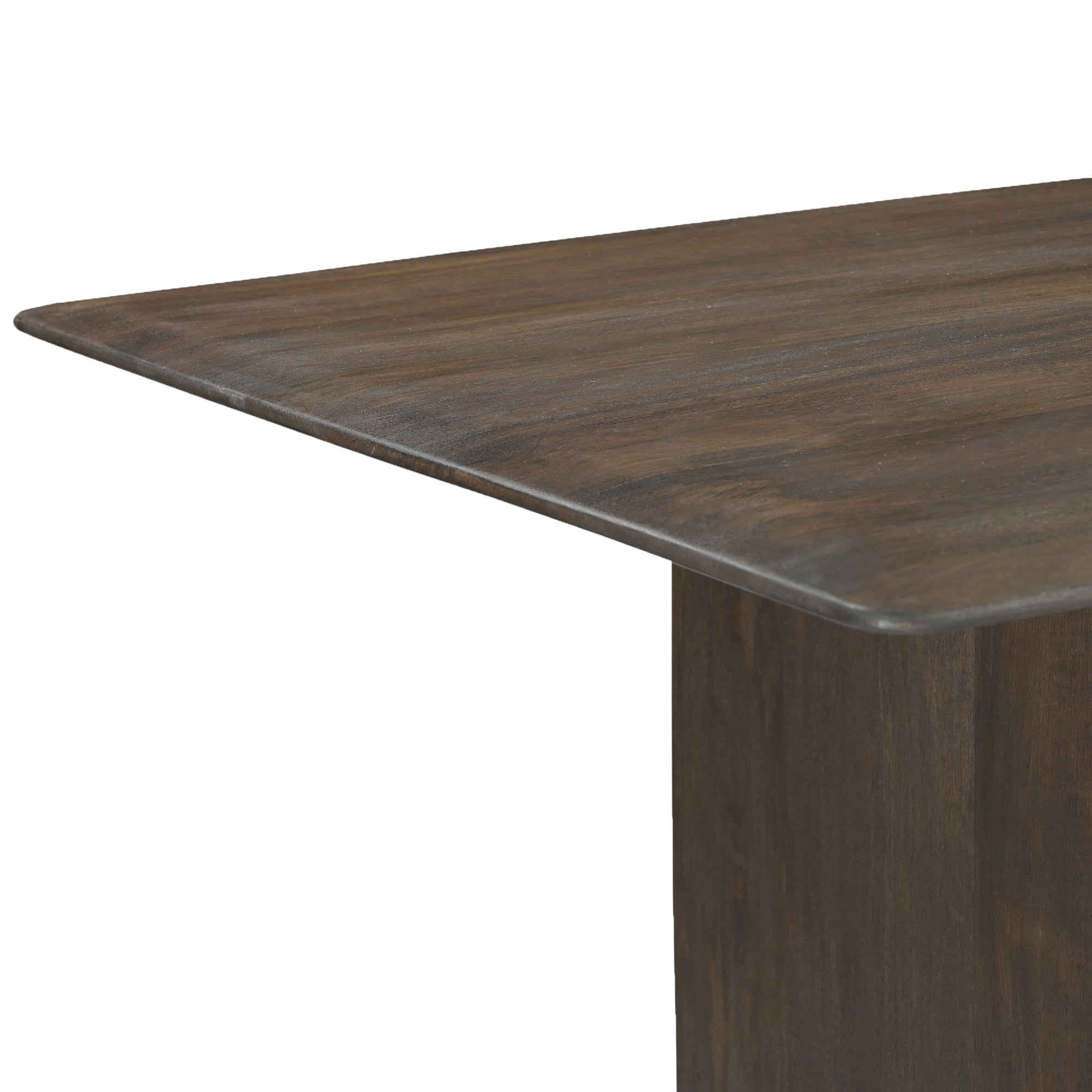 Bazul - Table à Manger - Bois Massif Moka
