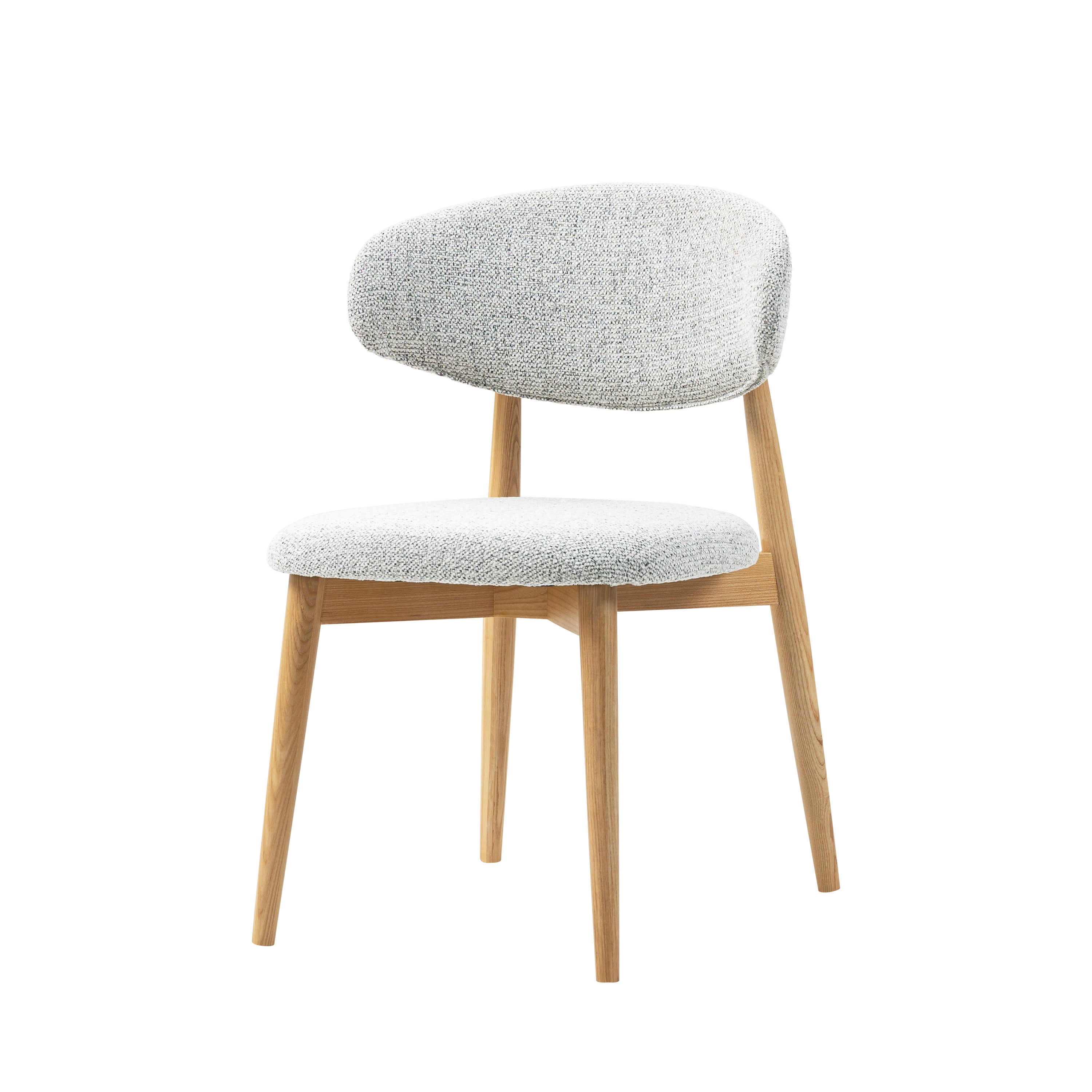 Emy - Dining Table Set - Natural Solid Wood