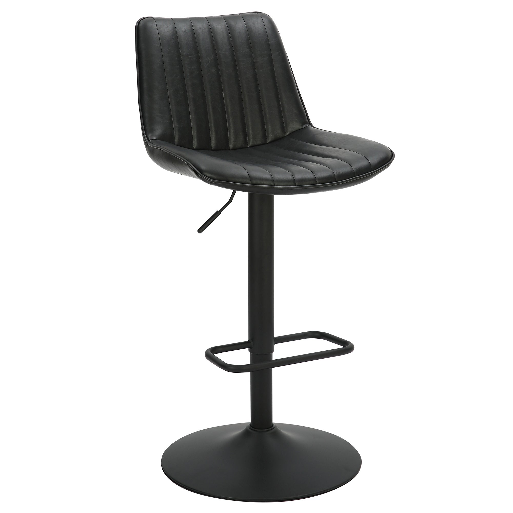 Kosi - Tabouret de bar ajustable - Noir