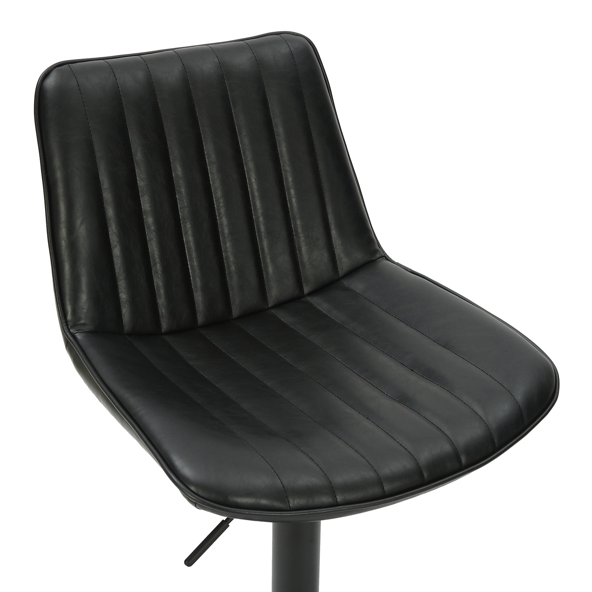 Kosi - Tabouret de bar ajustable - Noir