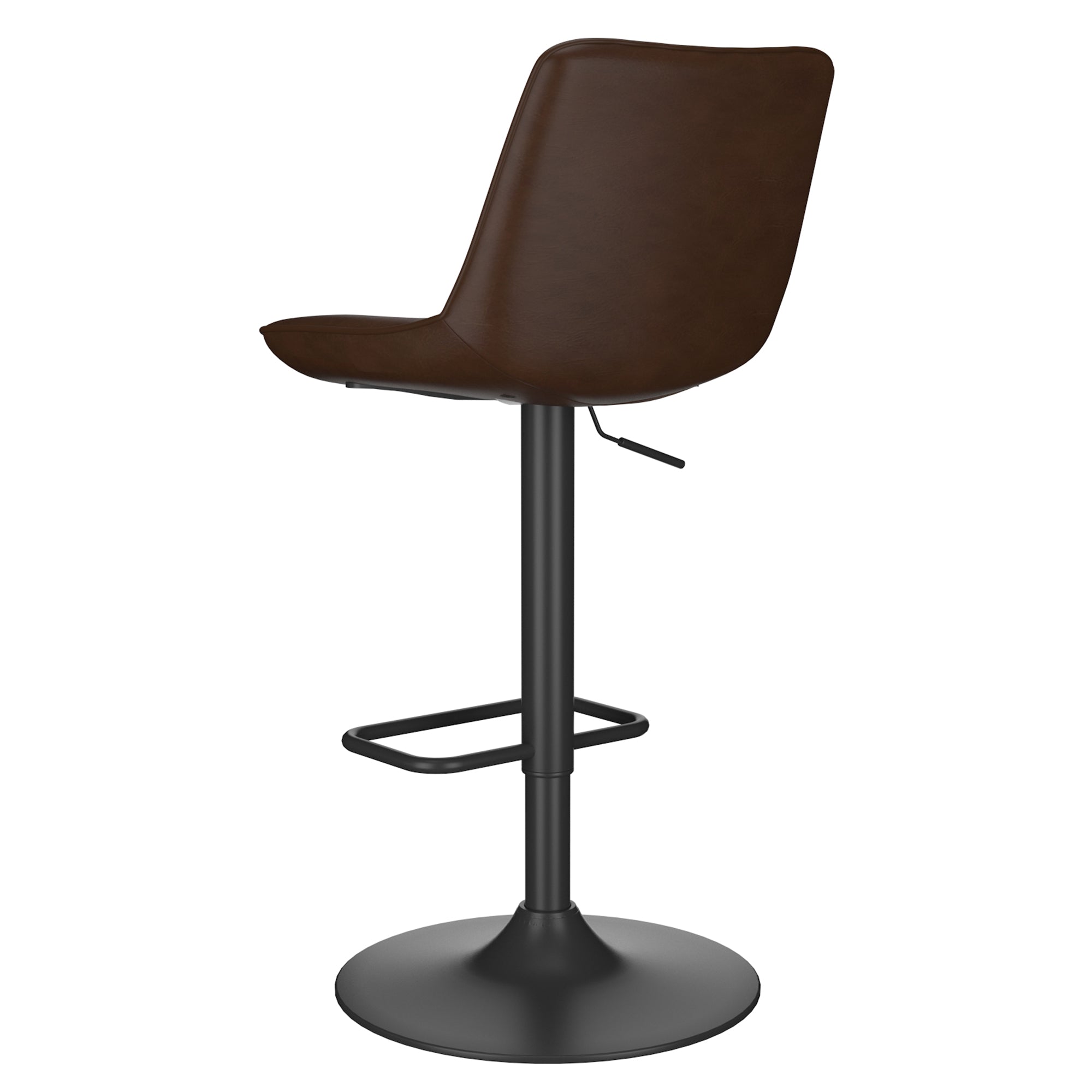 Kosi - Tabouret de bar ajustable - Brun
