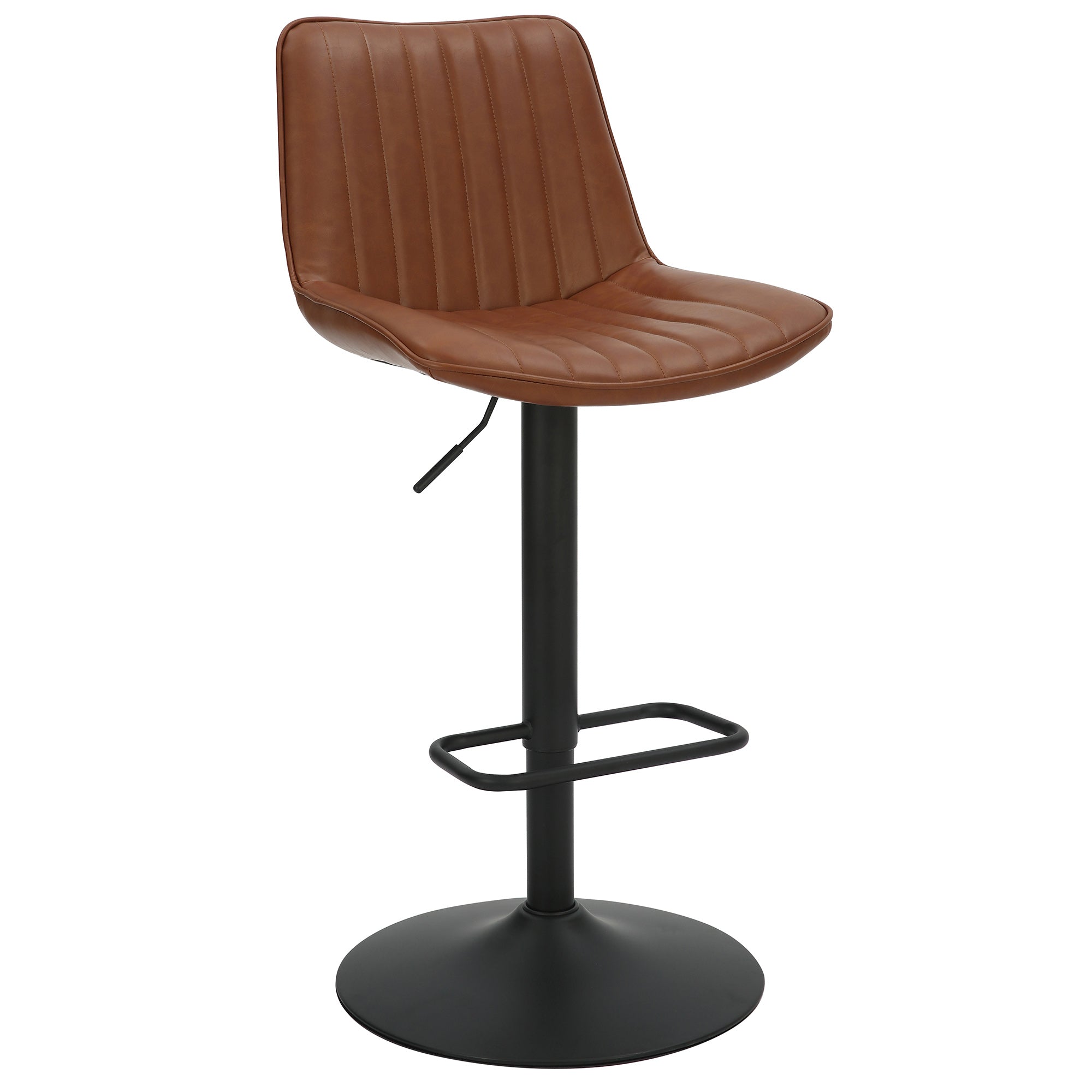 Kosi - Tabouret de bar ajustable - Brun Saddle
