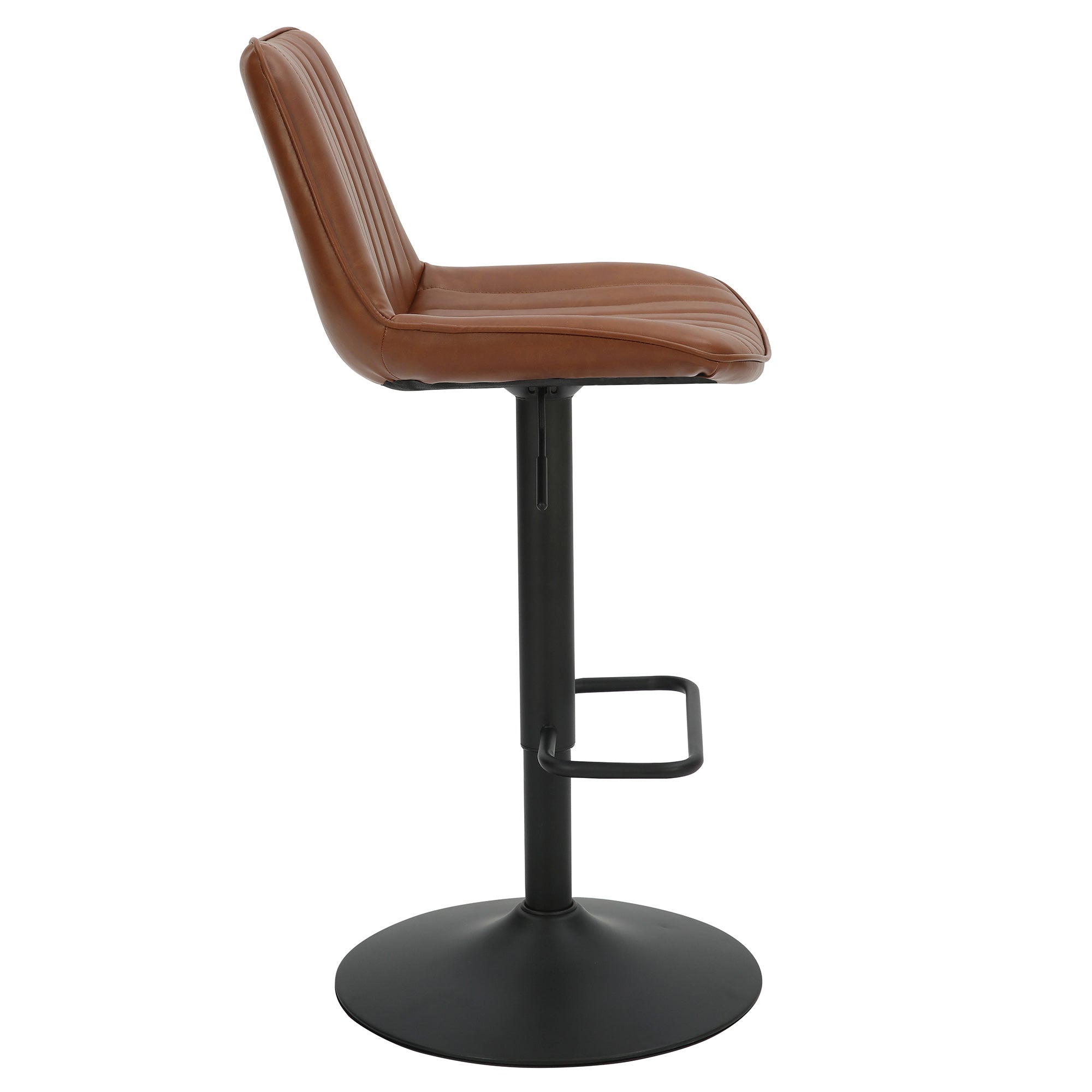 Kosi - Tabouret de bar ajustable - Brun Saddle