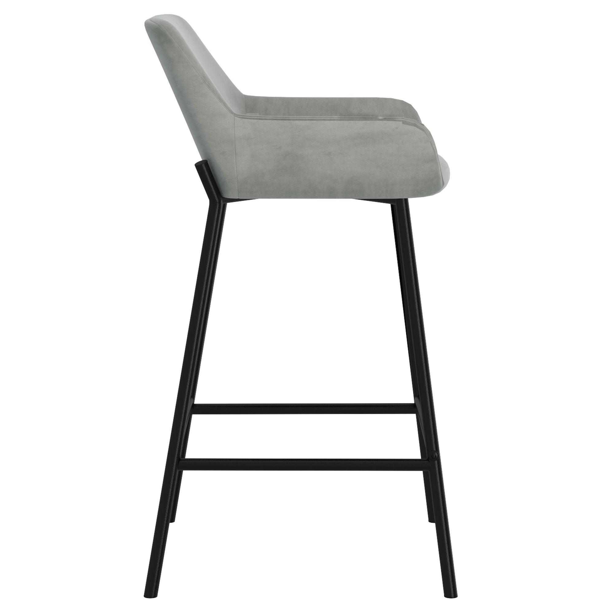 Baily - Bar stool - Grey