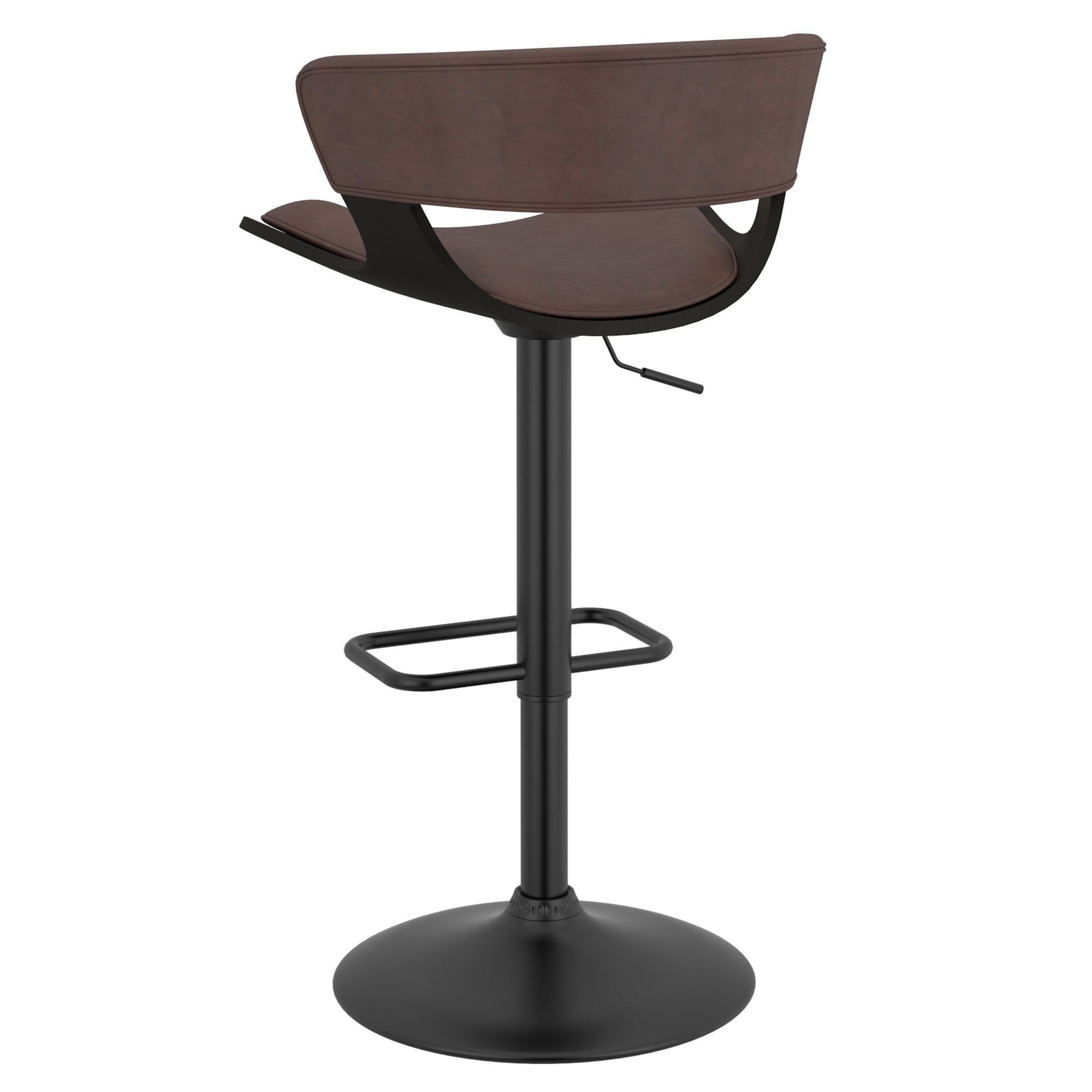 Rover - Adjustable Bar Stool - Brown