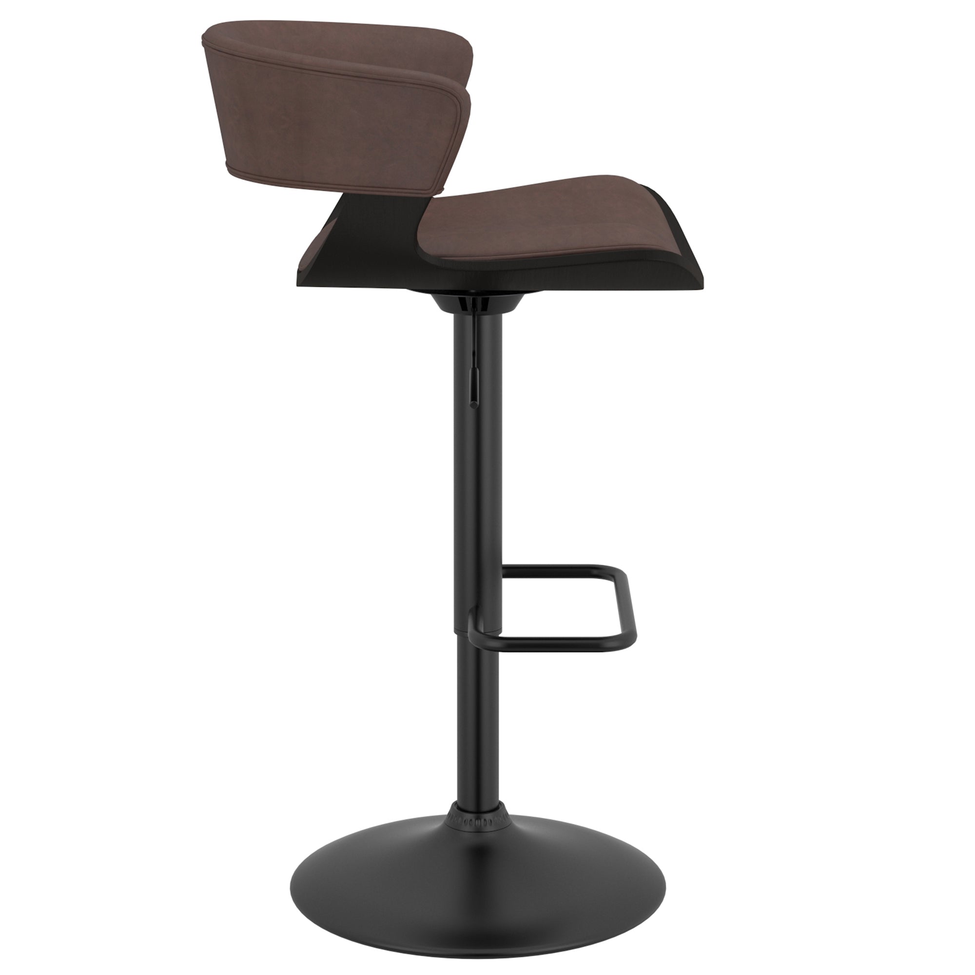 Rover - Adjustable Bar Stool - Brown