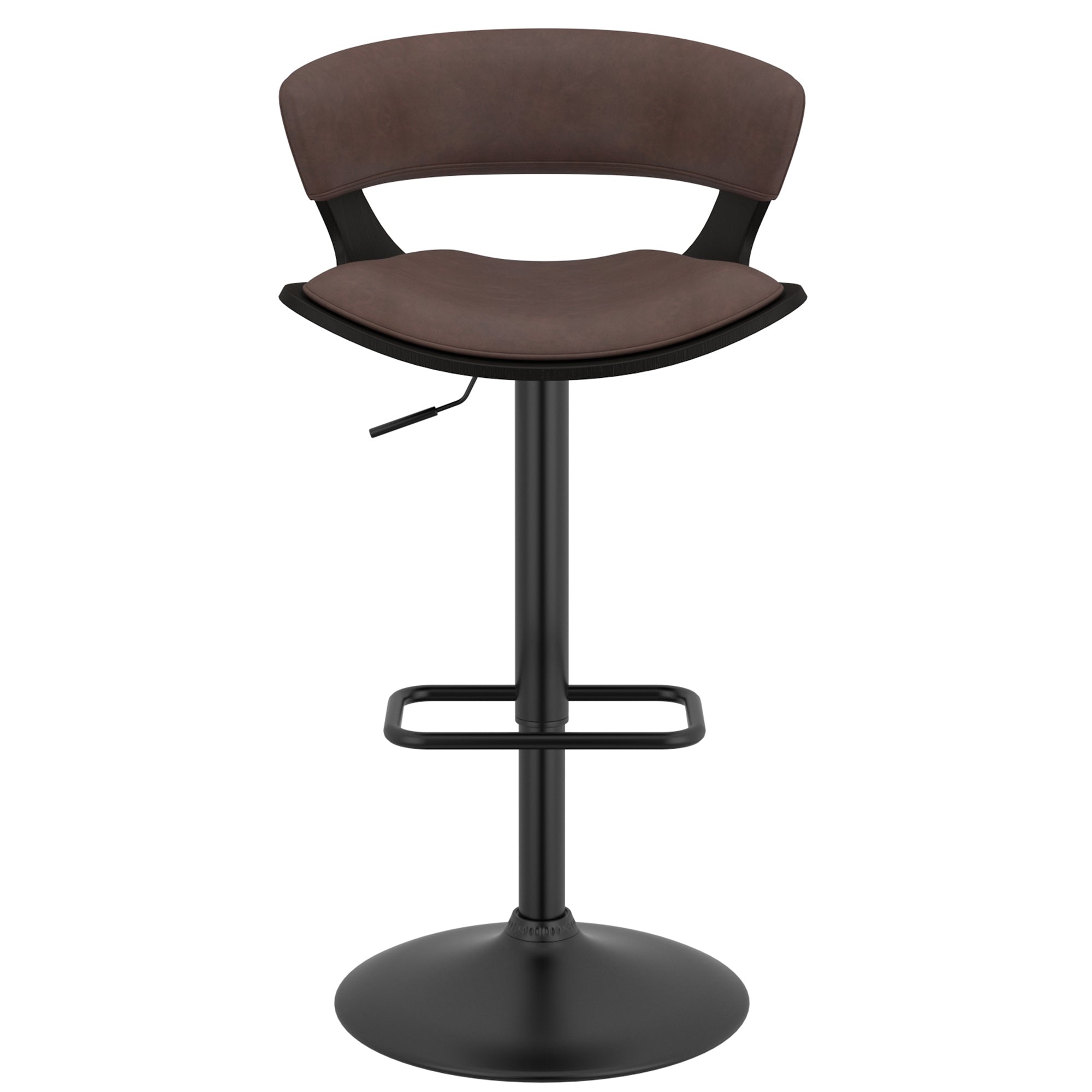 Rover - Adjustable Bar Stool - Brown