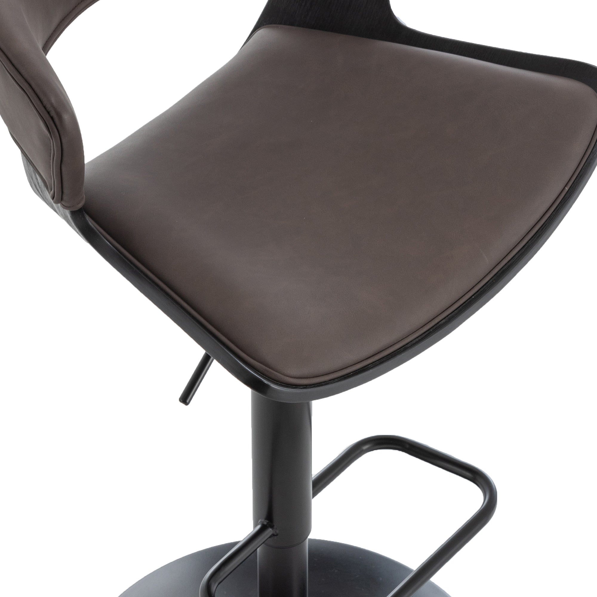 Rover - Adjustable Bar Stool - Brown