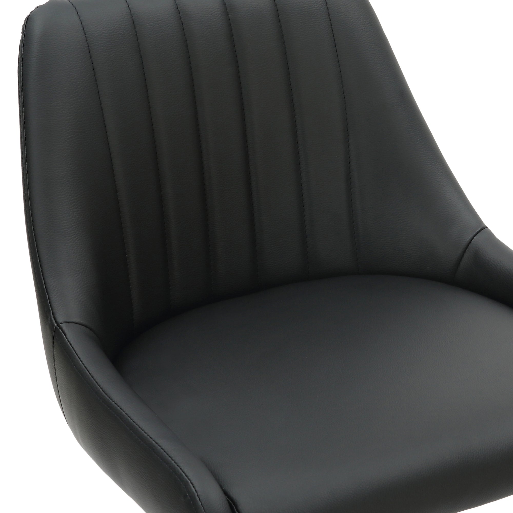 Kron - Adjustable Bar Stool - Black