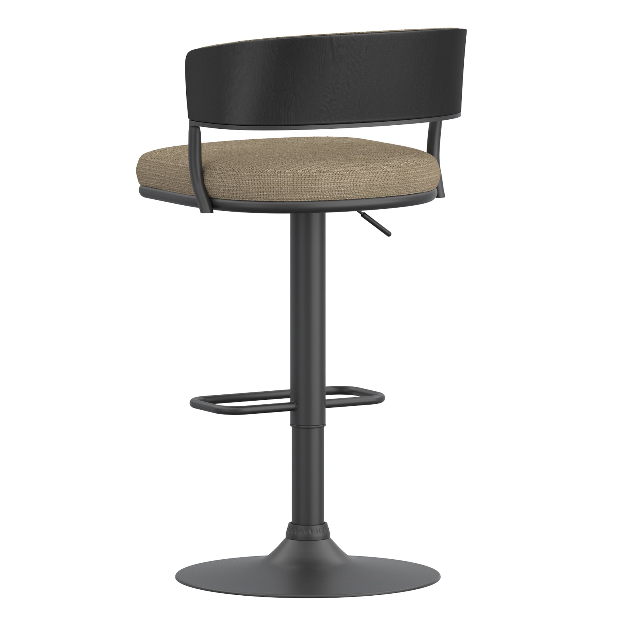 Kazan - Adjustable Bar Stool - Dark Beige