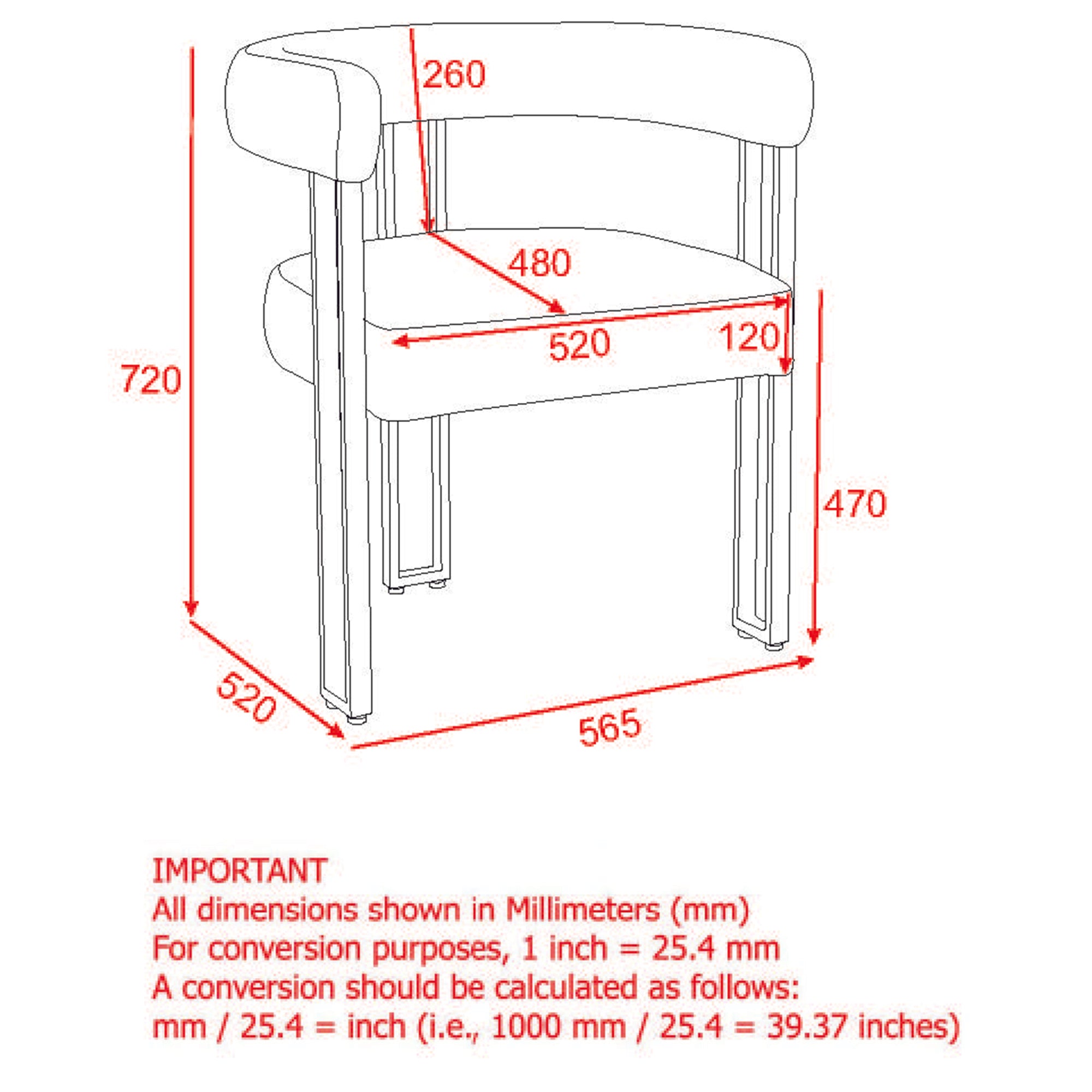 Scarlet - Dining Chair - Ivory Bouclé