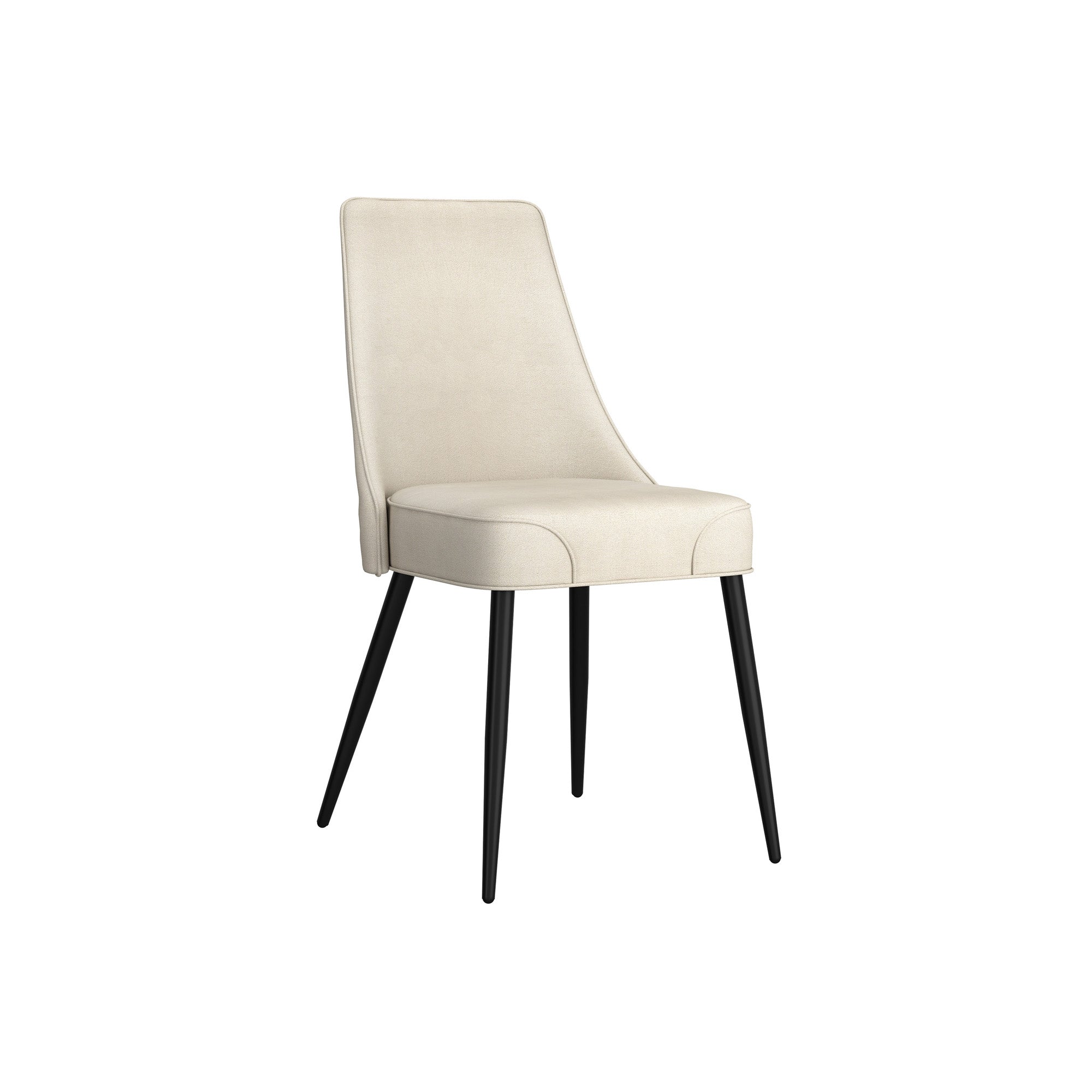 Stark/Koda - Dining Table Set - Walnut and Beige