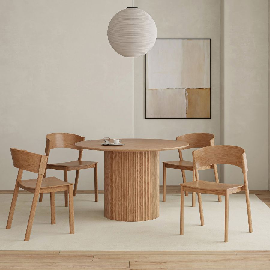 Tovas/Elias - Dining Table Set - Natural