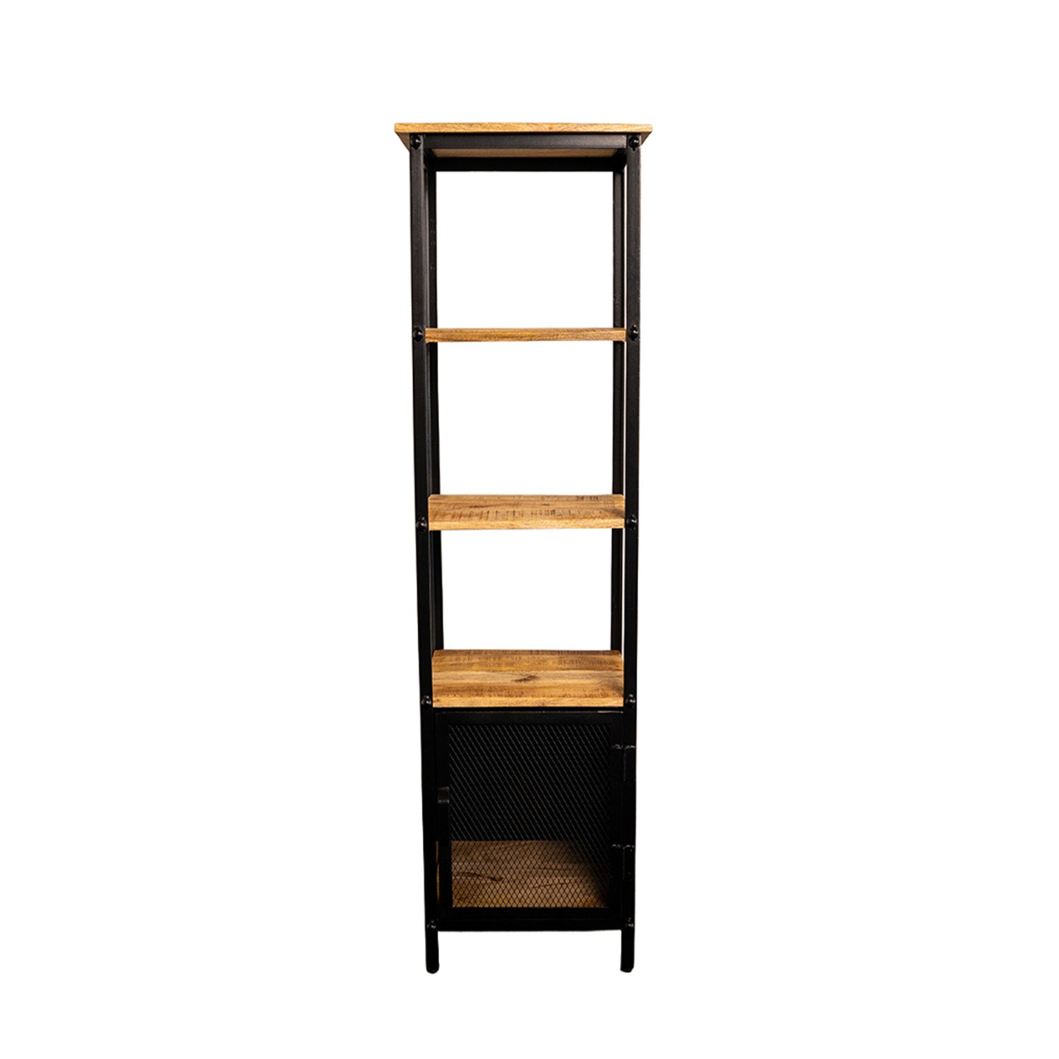 Forge - Étagère - Bois Massif et Métal