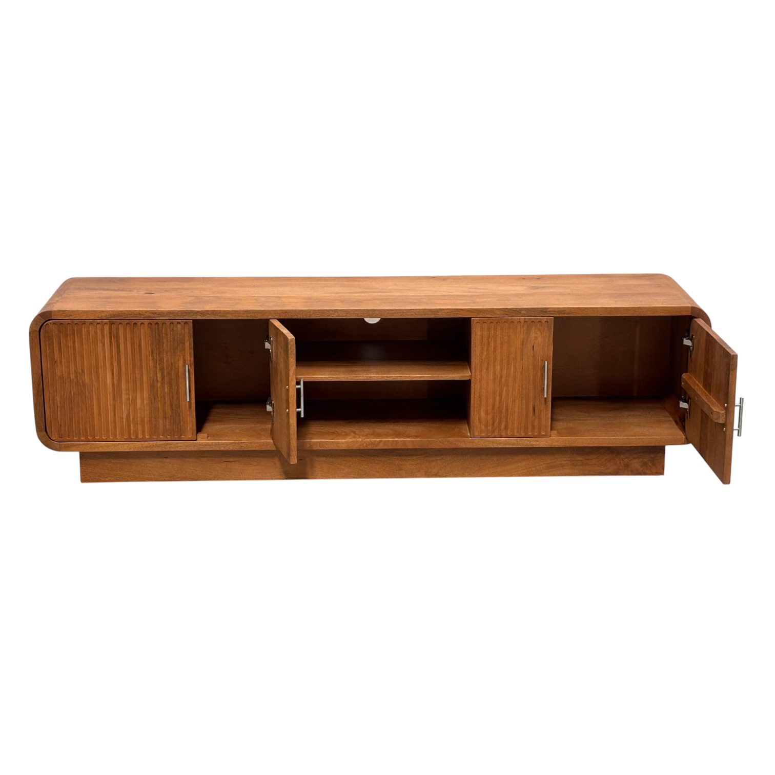 Oria - TV Stand - Solid Wood - 70 in