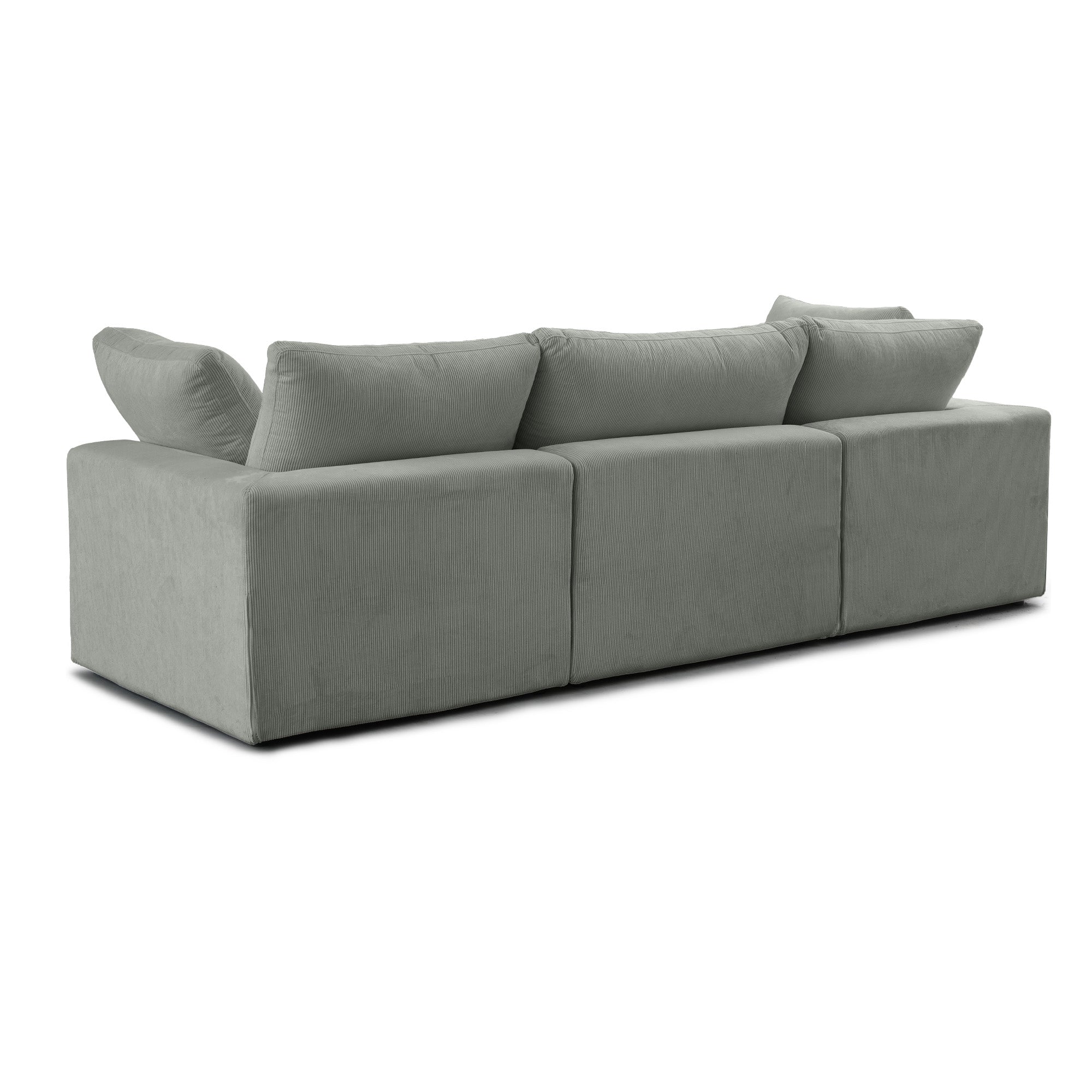Cozy - Modular Sectional Sofa - Dark Grey Fabric