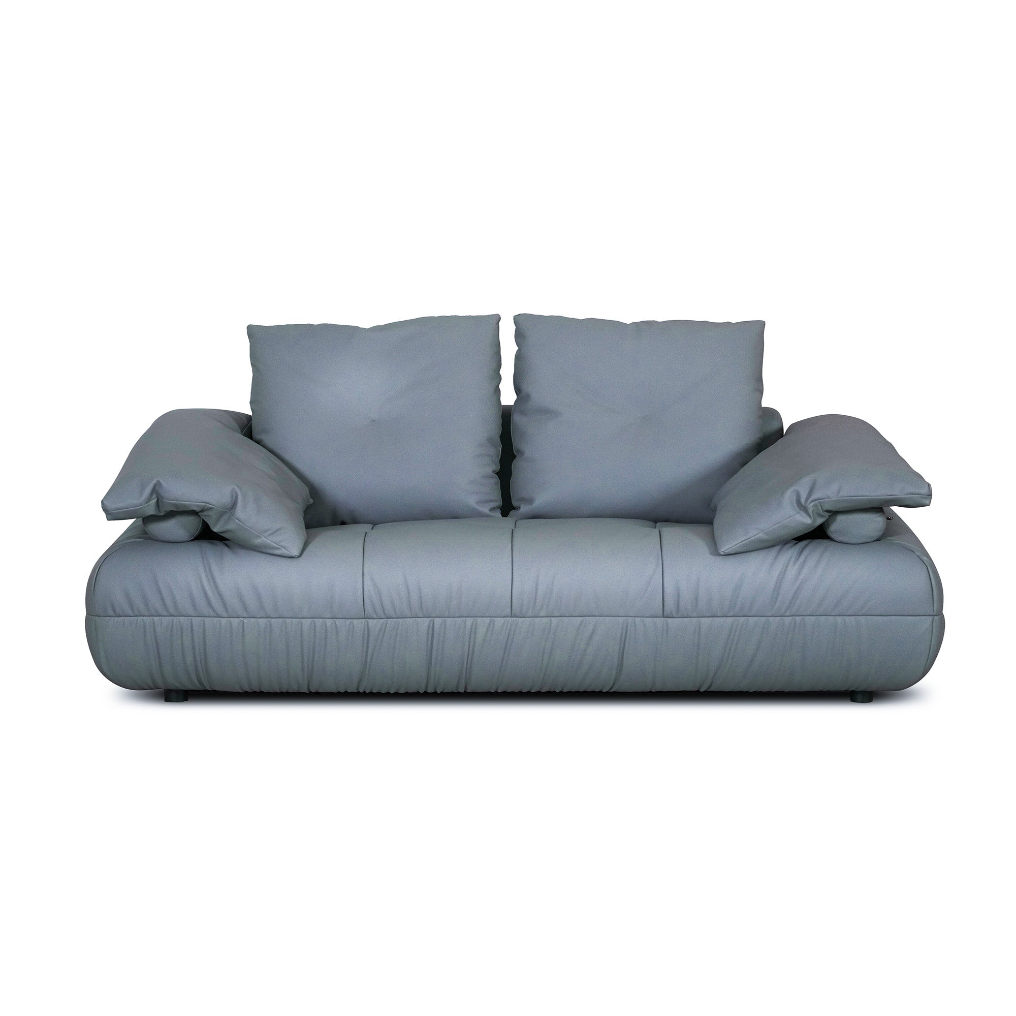 Palermo - Loveseat - Genuine Petrol Leather