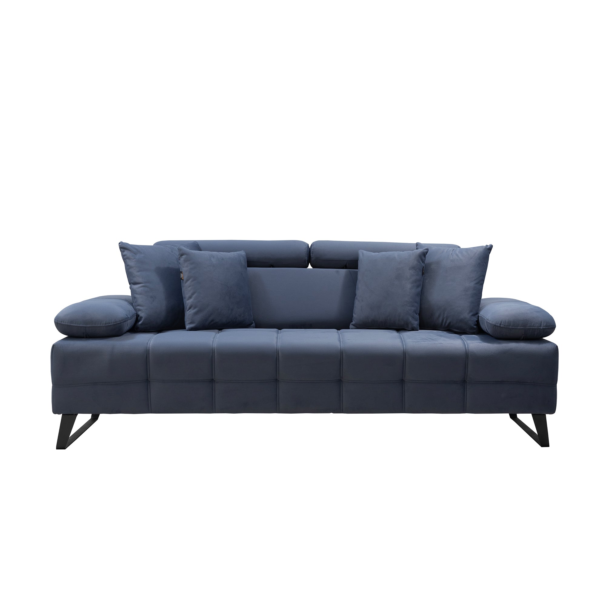 Luna - Loveseat - Anthracite Fabric