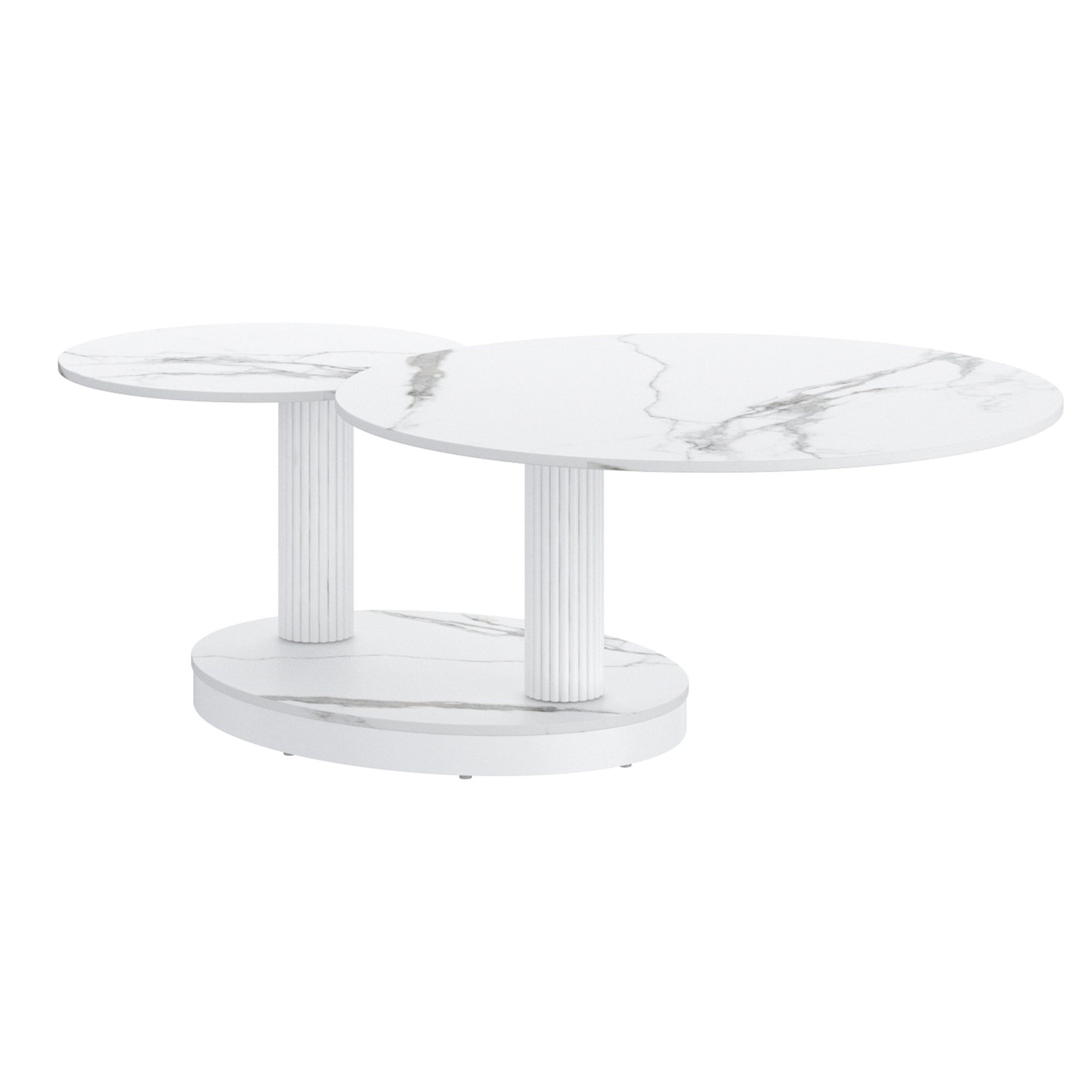 Elara - Coffee Table - White