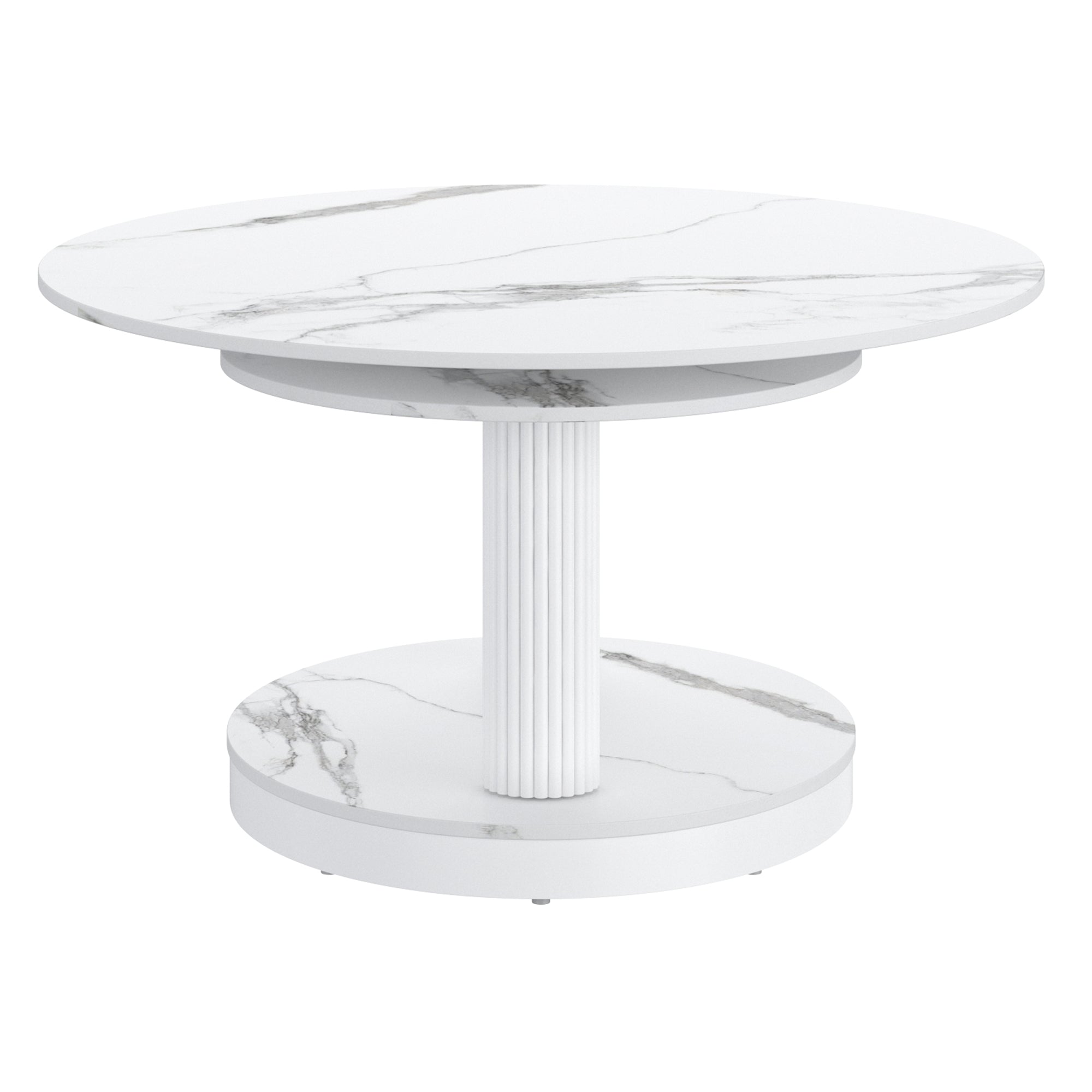 Elara - Coffee Table - White