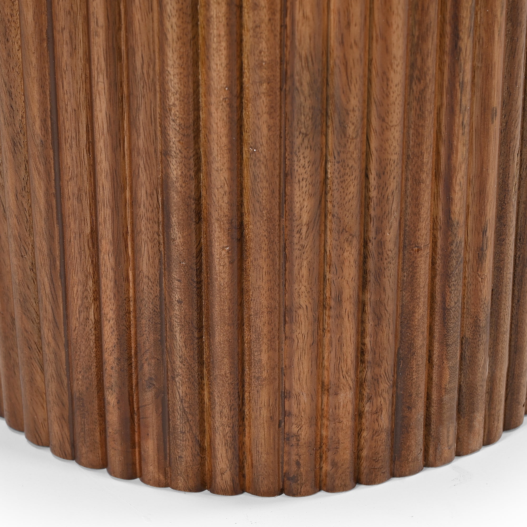 Coffee table - Jilsa - Walnut and White