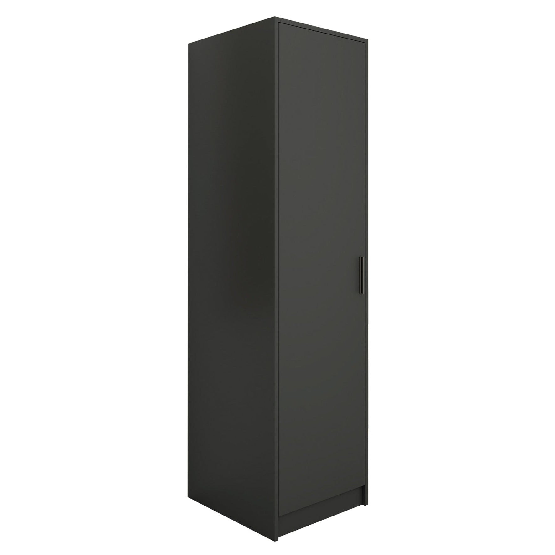 Ludric - 1-door Wardrobe - Black
