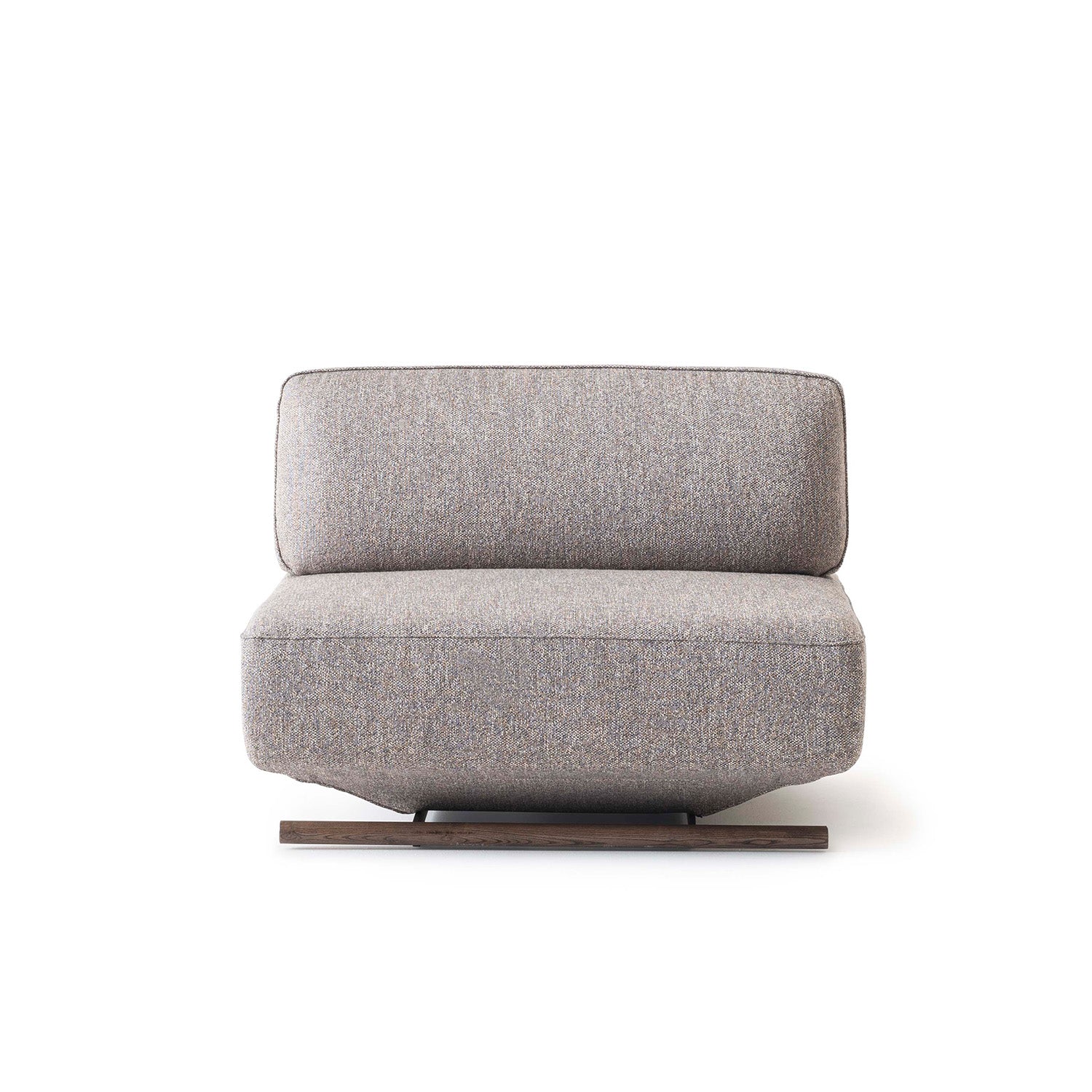 Mila - Module without armrest - Brown fabric