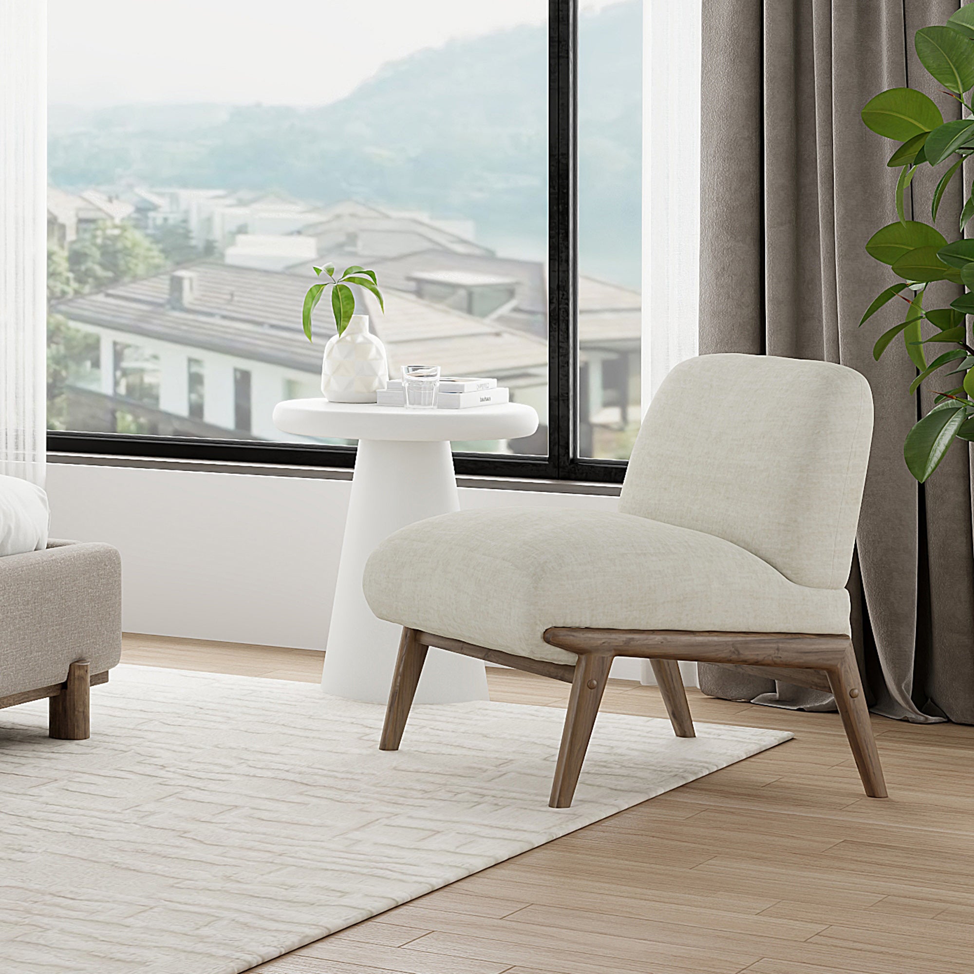 Lisson - Accent chair - Beige
