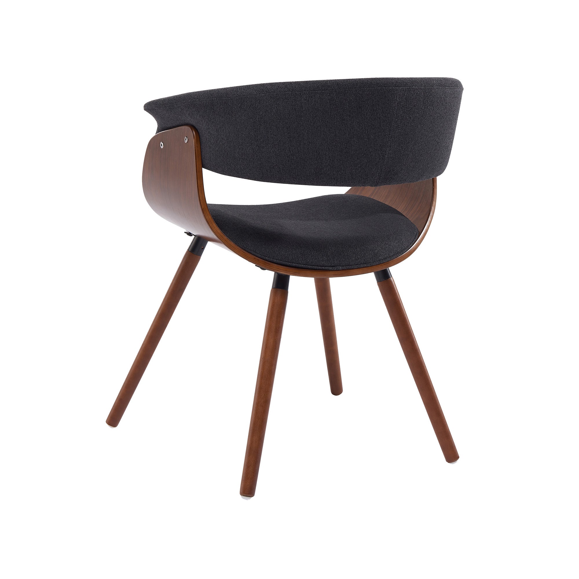 Holt - Dining Chair - Charcoal and Walnut